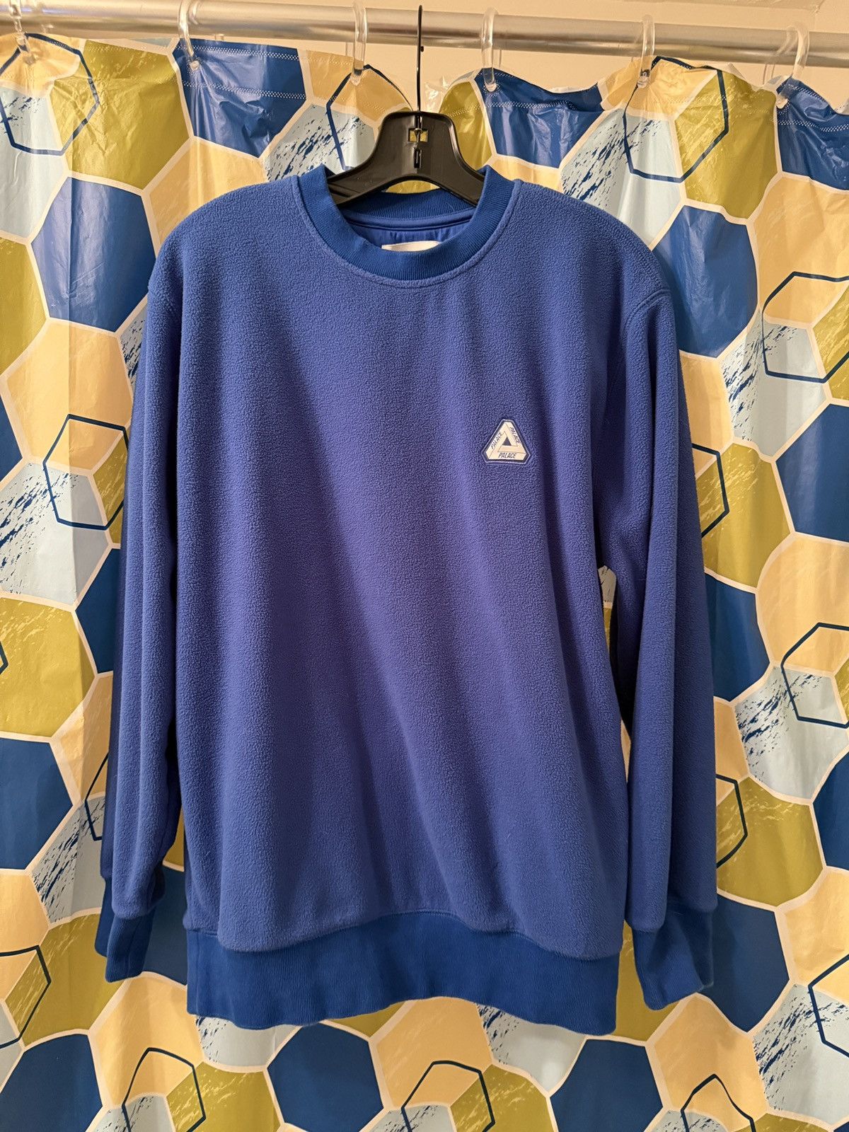 Palace Palace Polar Fleece Sofar Crewneck | Grailed