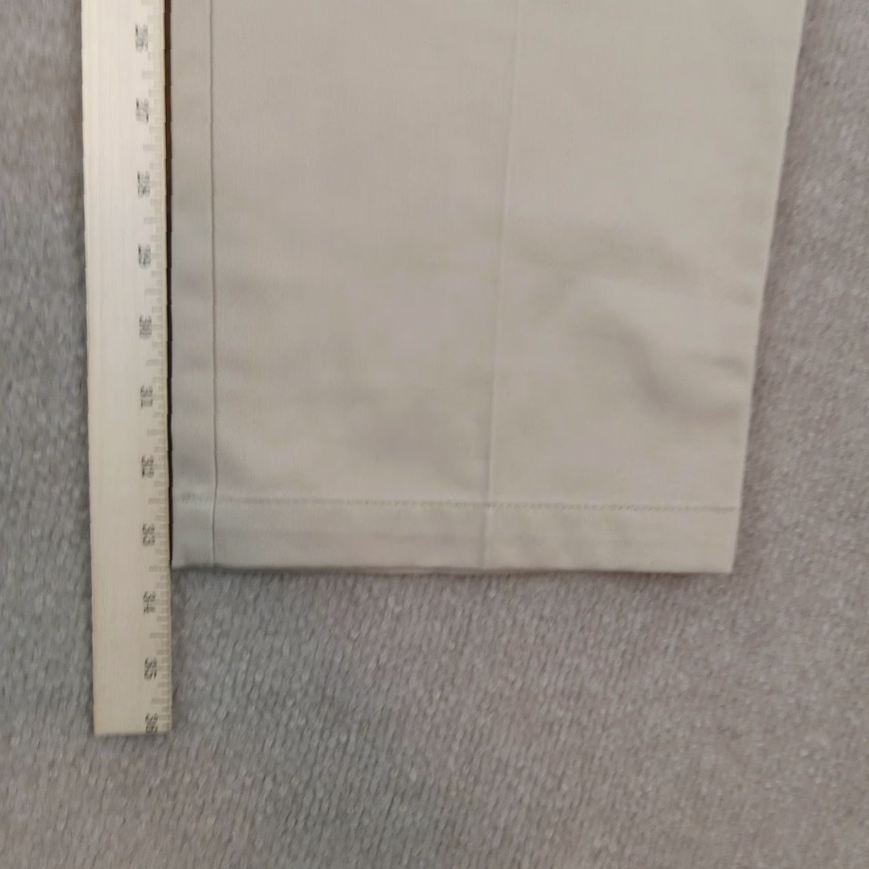 Vintage Oak Hill Mens Chino Pants 38x34 Beige Straight Leg Casual Cotton Size US 38 / EU 54 - 3 Thumbnail