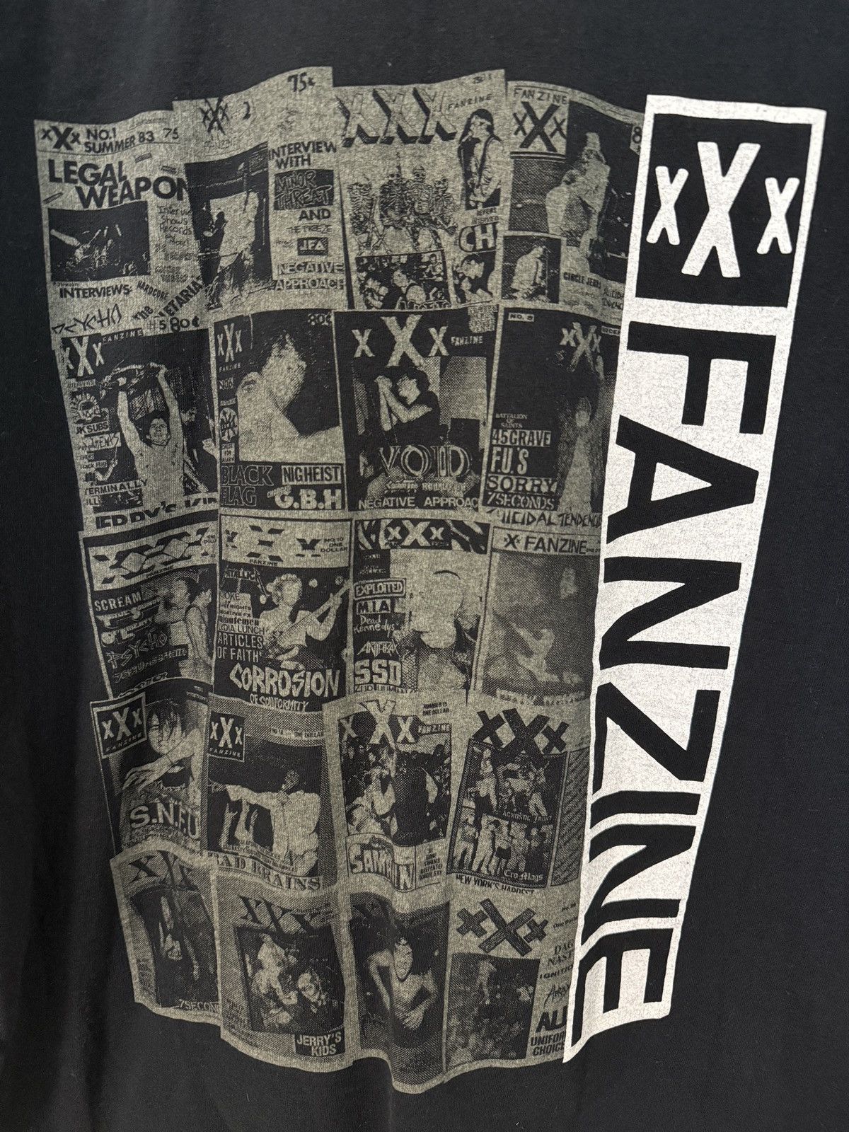 Vintage XxX FANZINE straight edge Size US XL / EU 56 / 4 - 4 Thumbnail