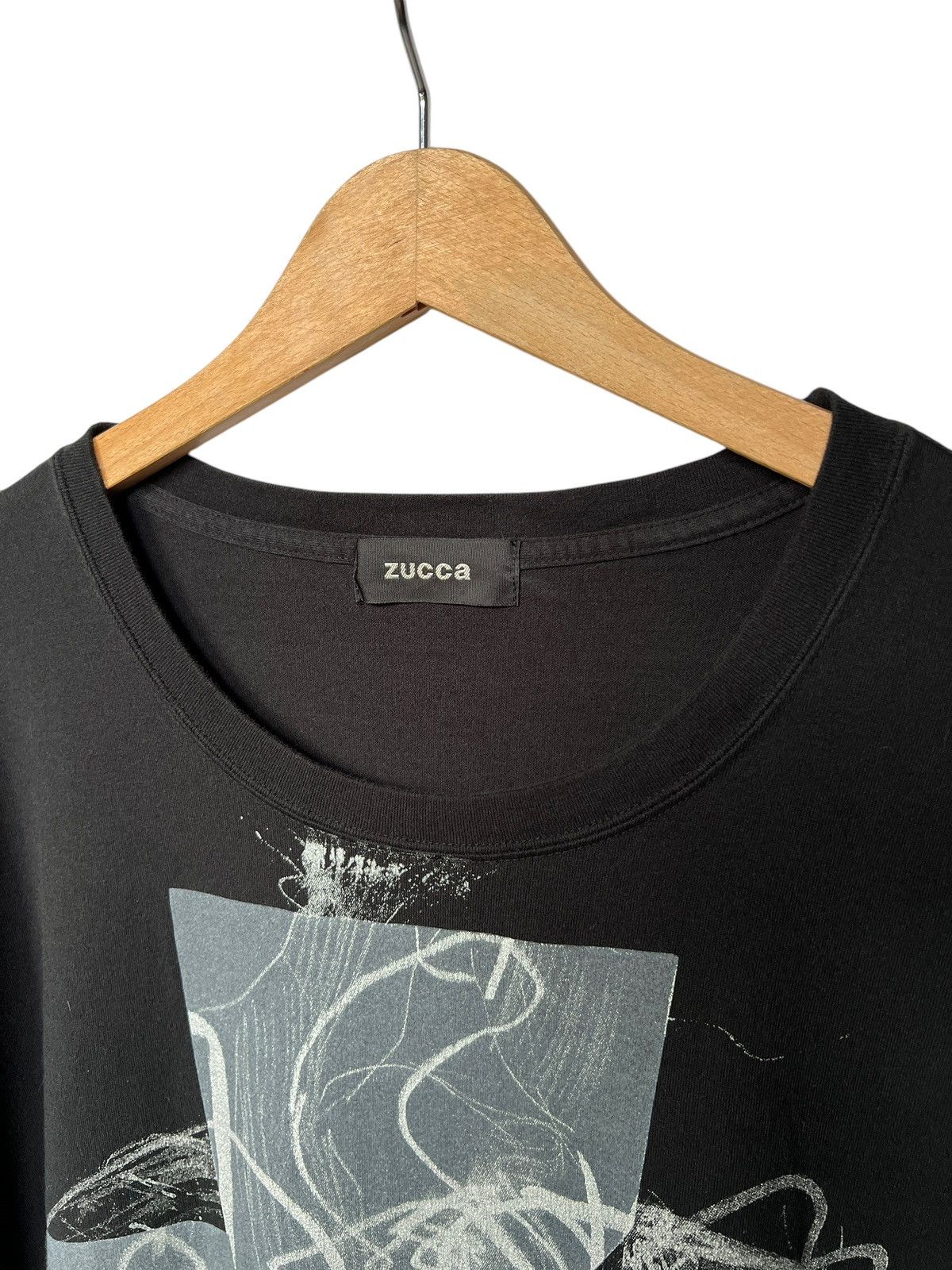 CABANE de ZUCCa × Issey Miyake × Zucca Vintage Zucca Oversized Art Tshirt Size US L / EU 52-54 / 3 - 4 Thumbnail