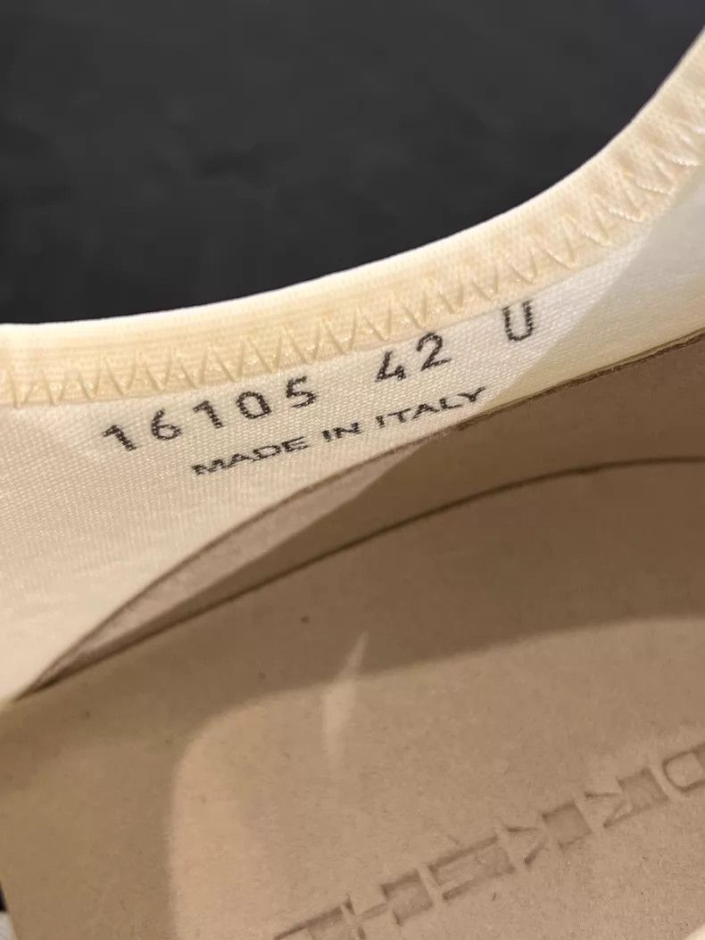 Rick Owens Drkshdw Rick Owens Drkshdw Off-White New Runner Slip-On Sneakers Size US 9 / EU 42 - 7 Thumbnail