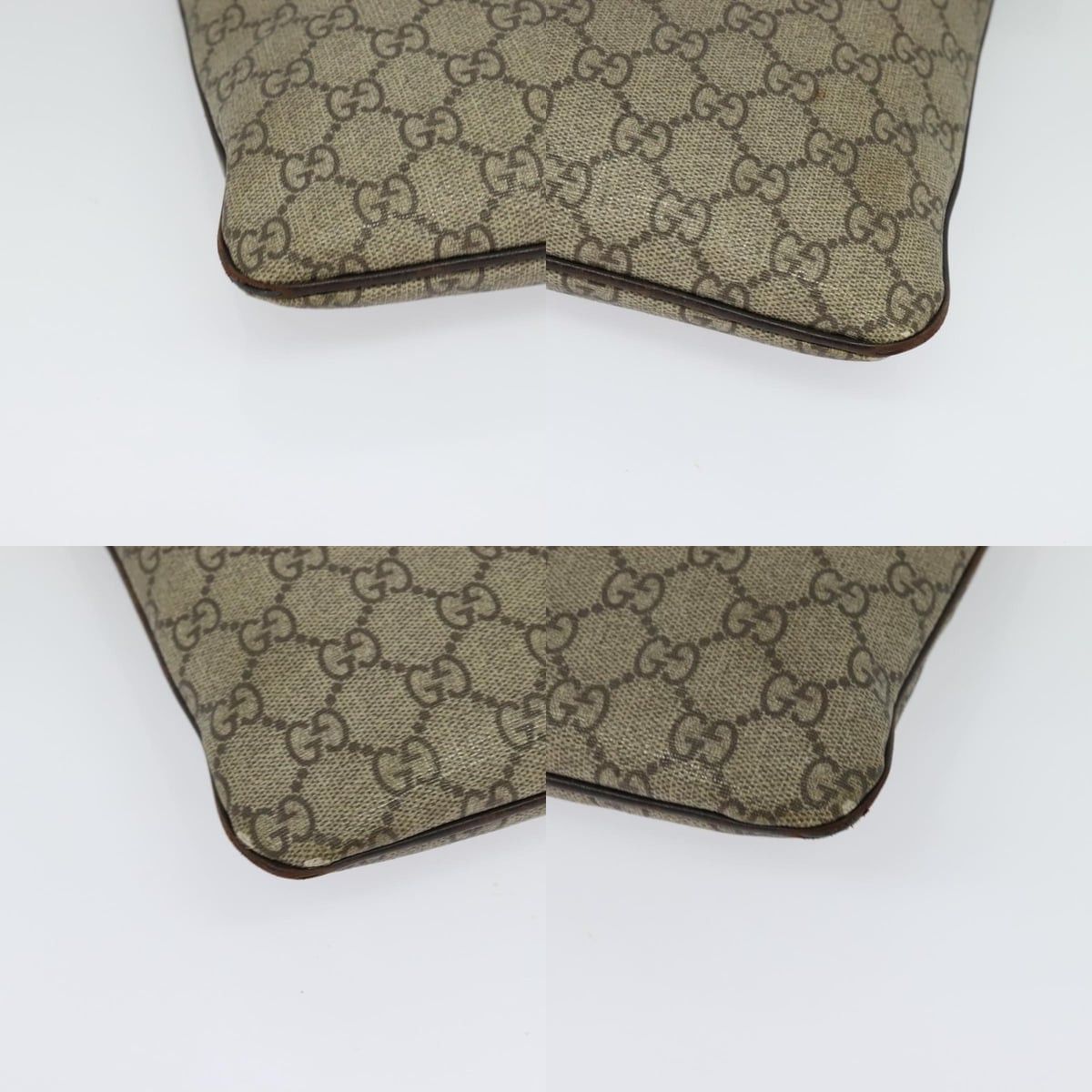 Gucci GUCCI GG Supreme Shoulder Bag Pvc Outlet Beige Silver Size ONE SIZE - 10 Thumbnail
