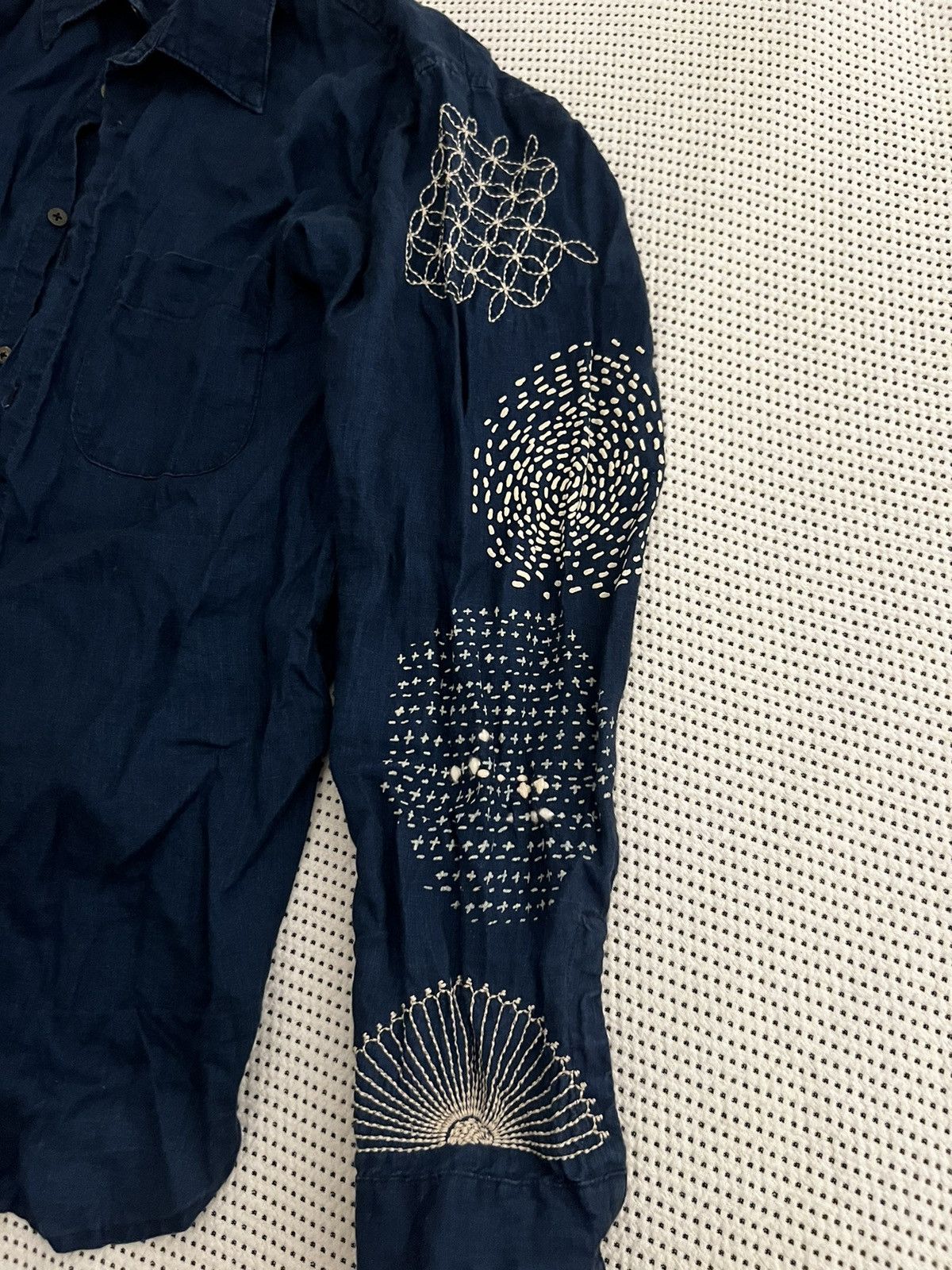 Kapital Kapital Blue Button Up Size US M / EU 48-50 / 2 - 2 Thumbnail