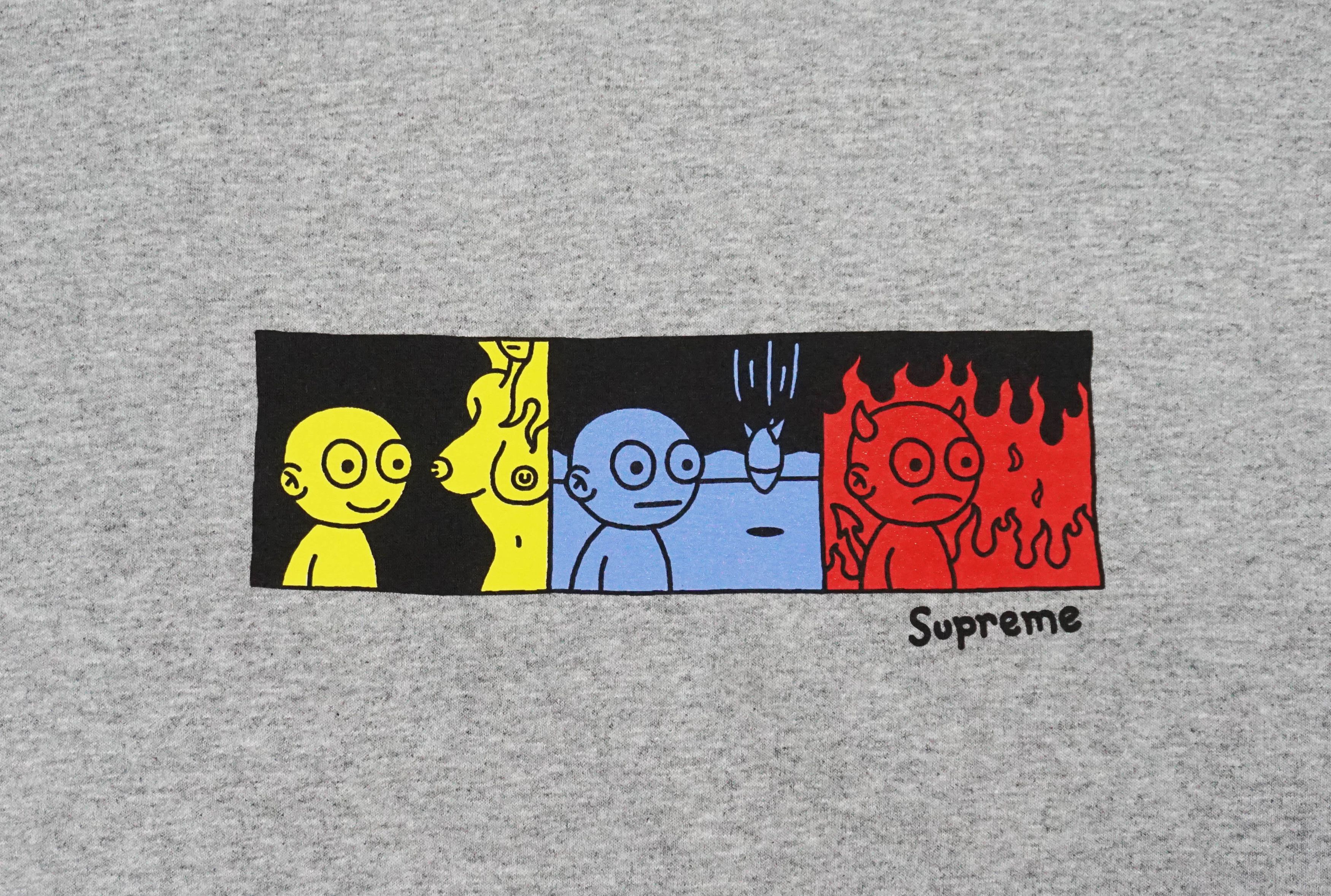 Supreme FW19 Supreme Life Print T-shirt Size US L / EU 52-54 / 3 - 2 Thumbnail