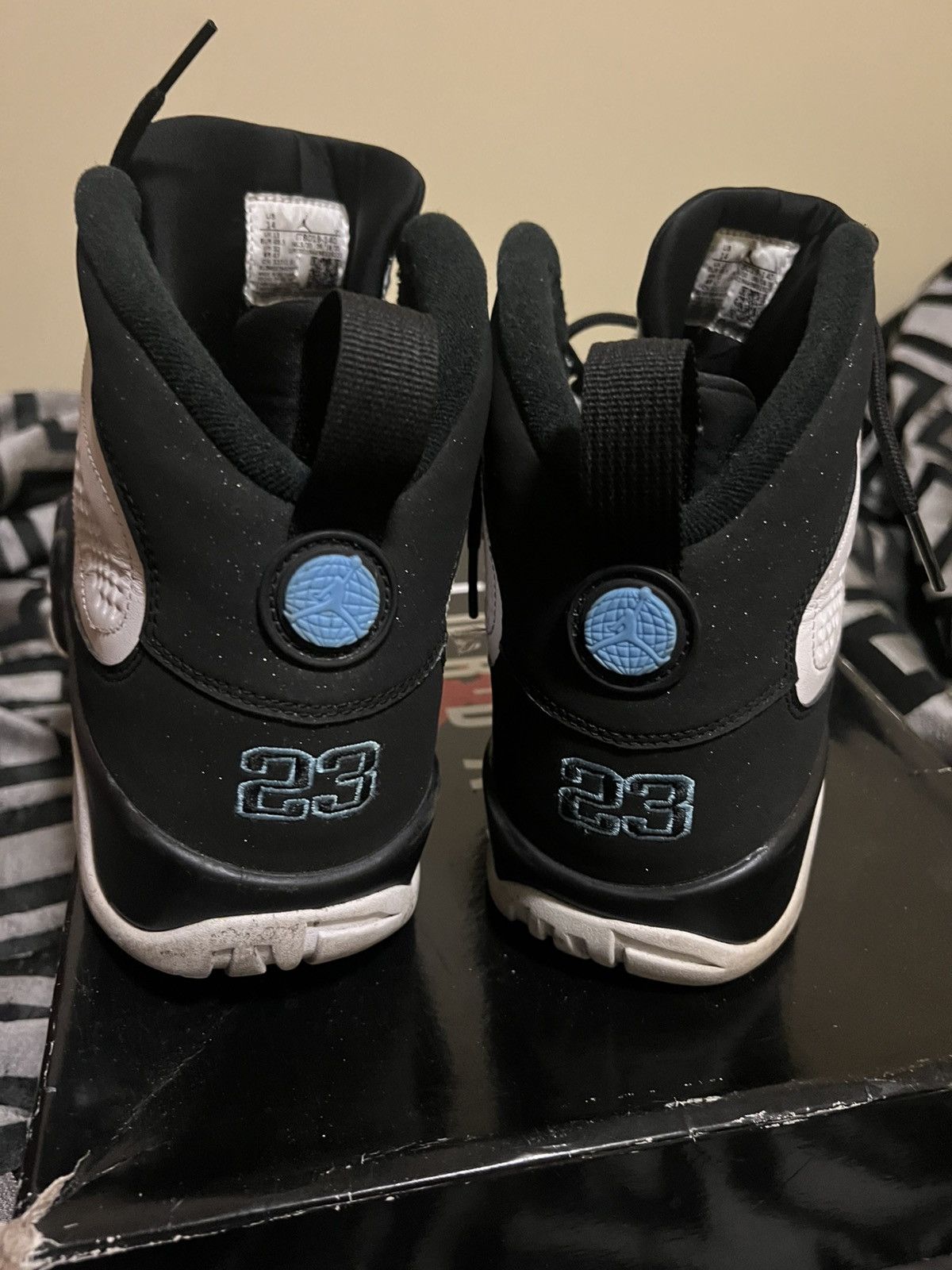Jordan 9 Retro University Blue