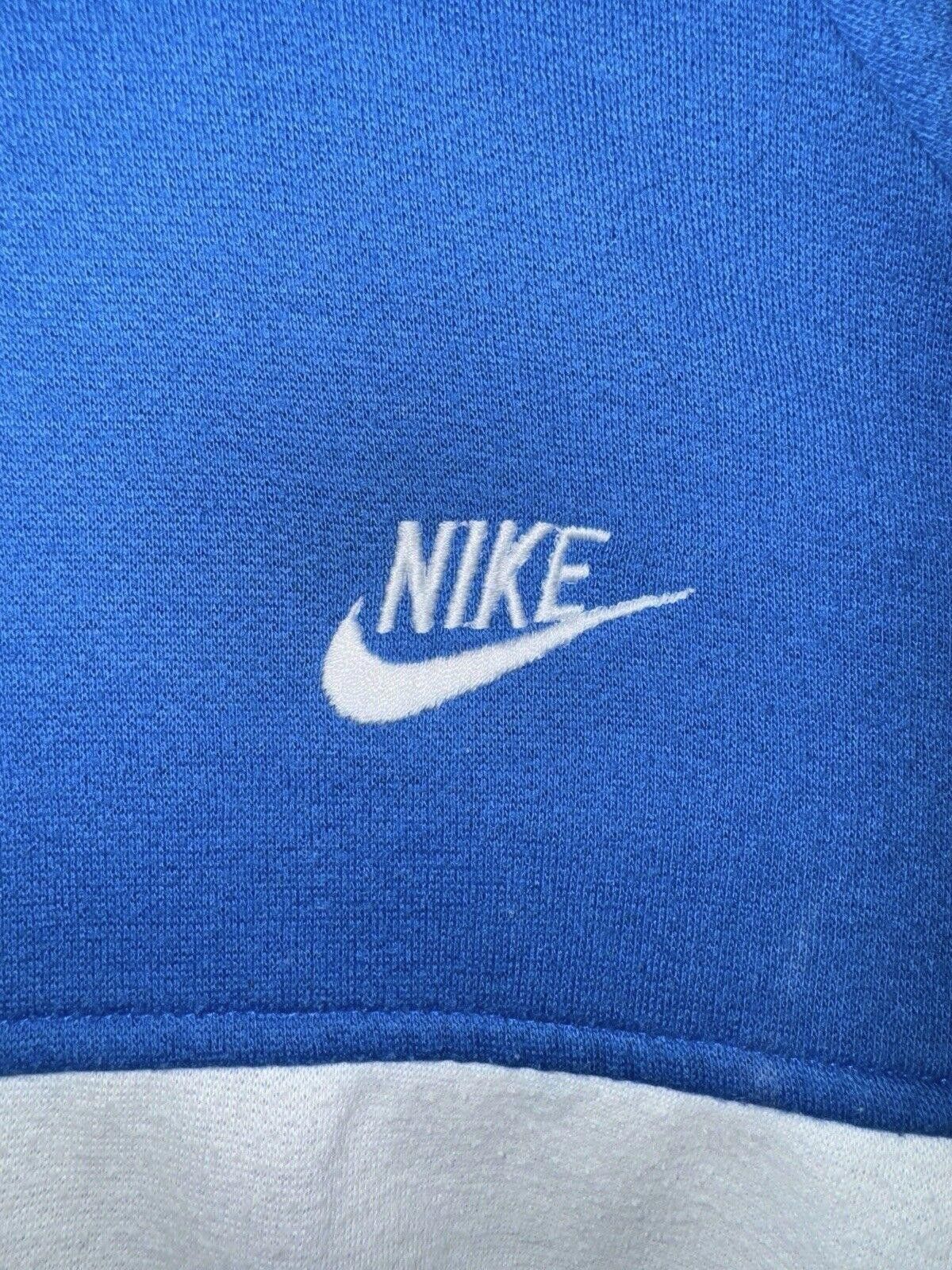 Nike Vintage Nike 1980s Full Zip Blue Track Jacket Windbreaker L Size US L / EU 52-54 / 3 - 3 Thumbnail
