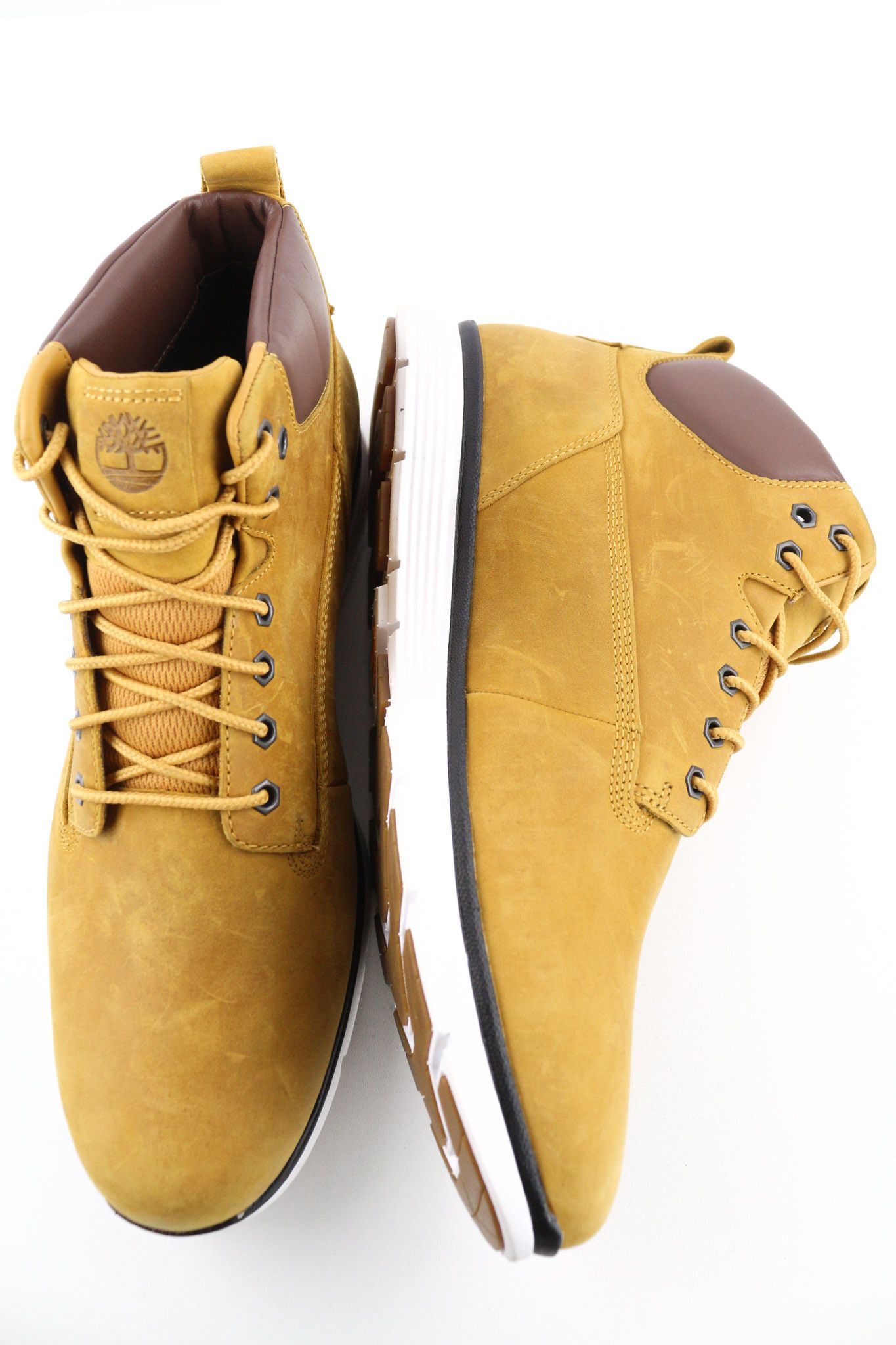 Timberland A2DKA UK9.5 Brown Leather Sensorflex 79891 Size US 10 / EU 43 - 6 Thumbnail
