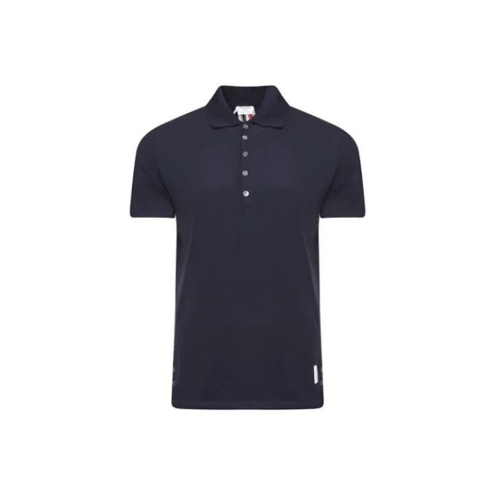Thom Browne Thom Browne Short Sleeve Polo Shirt -2507 Size US S / EU 44-46 / 1 - 7 Thumbnail