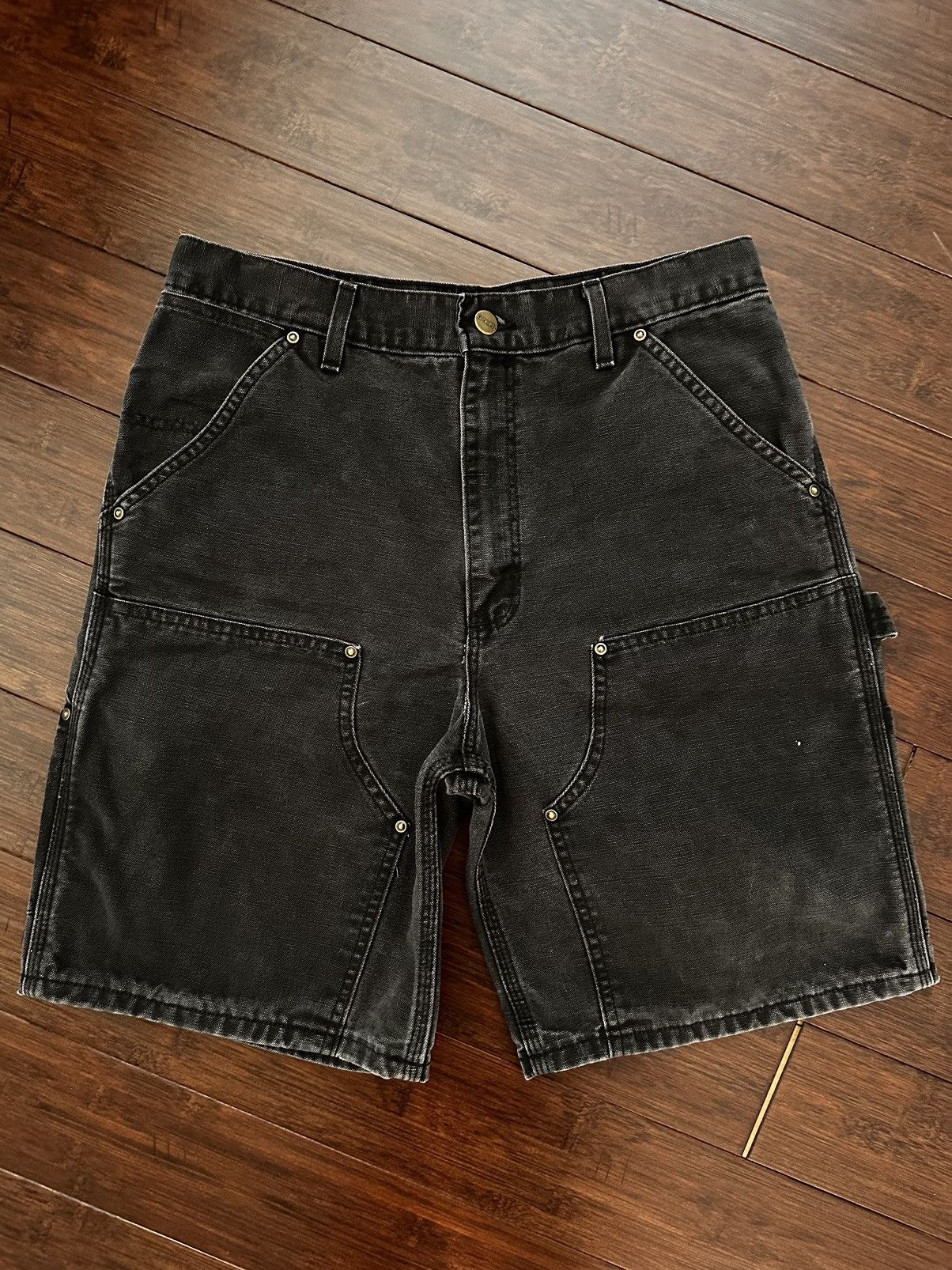 Carhartt Carhartt B80 Double Knee Shorts BLK Size US 32 / EU 48 - 1 Thumbnail