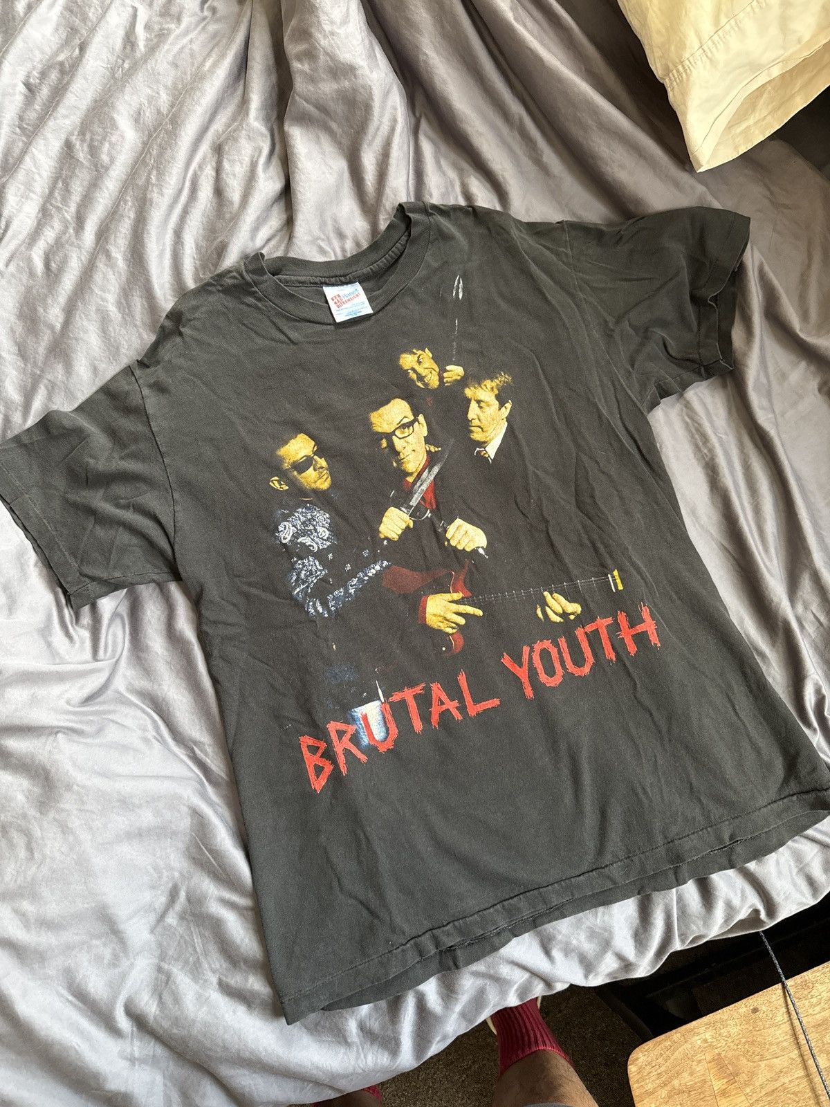 Vintage Vintage Elvis Costello shirt Size US L / EU 52-54 / 3 - 2 Thumbnail