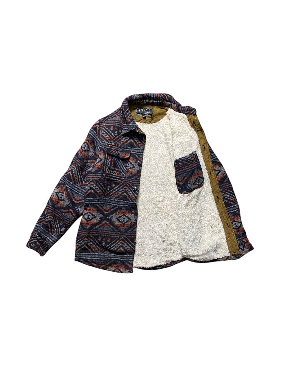 Flannel × JACHS NY Jachs New York Sherpa Flannel shirt Size US S / EU 44-46 / 1 - 4 Thumbnail