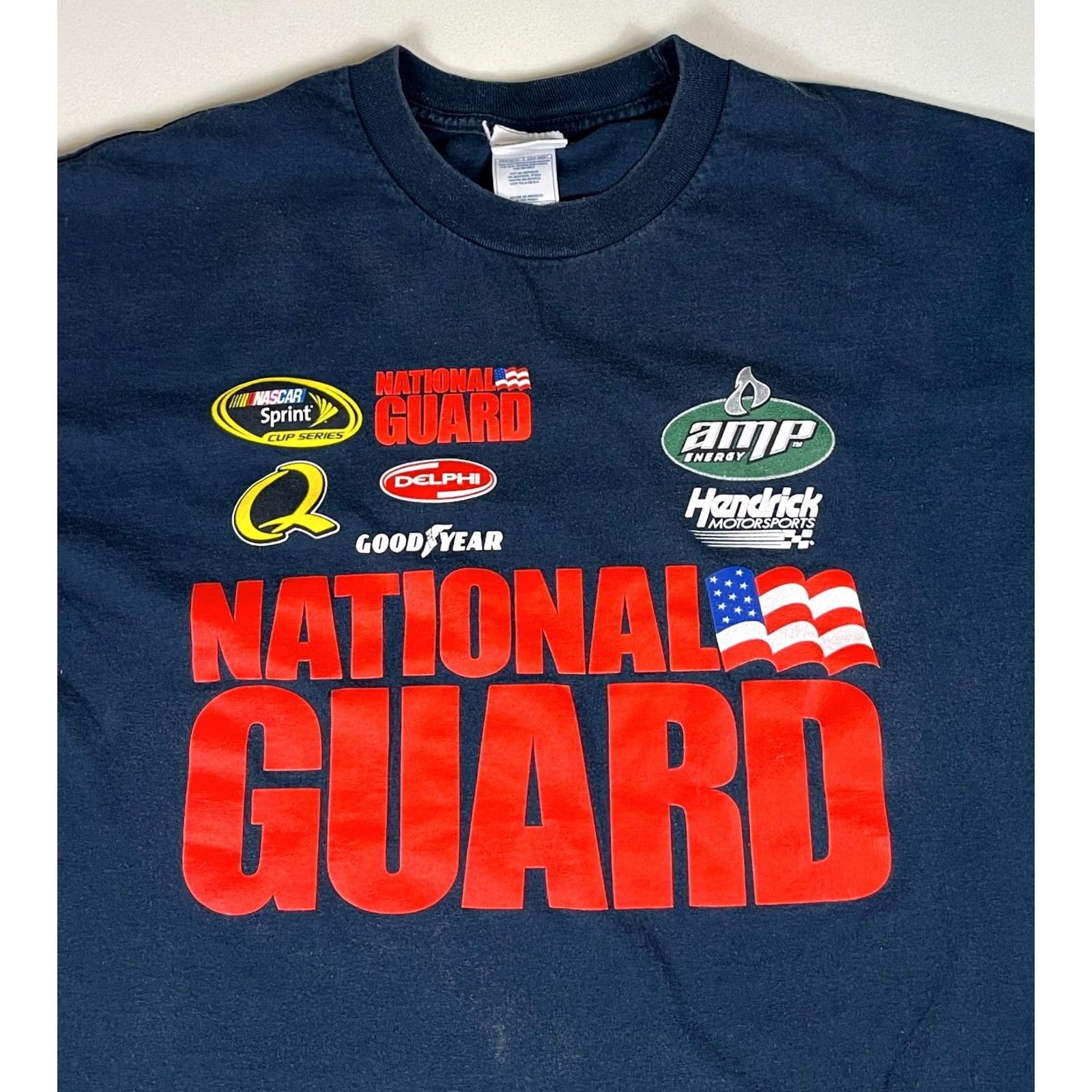 Chase Authentics Nascar Dale Jr. #88 T-Shirt Chase Authentics Double-Sided Sz 2XL Navy Blue Men's 2XL Size US XXL / EU 58 / 5 - 3 Thumbnail