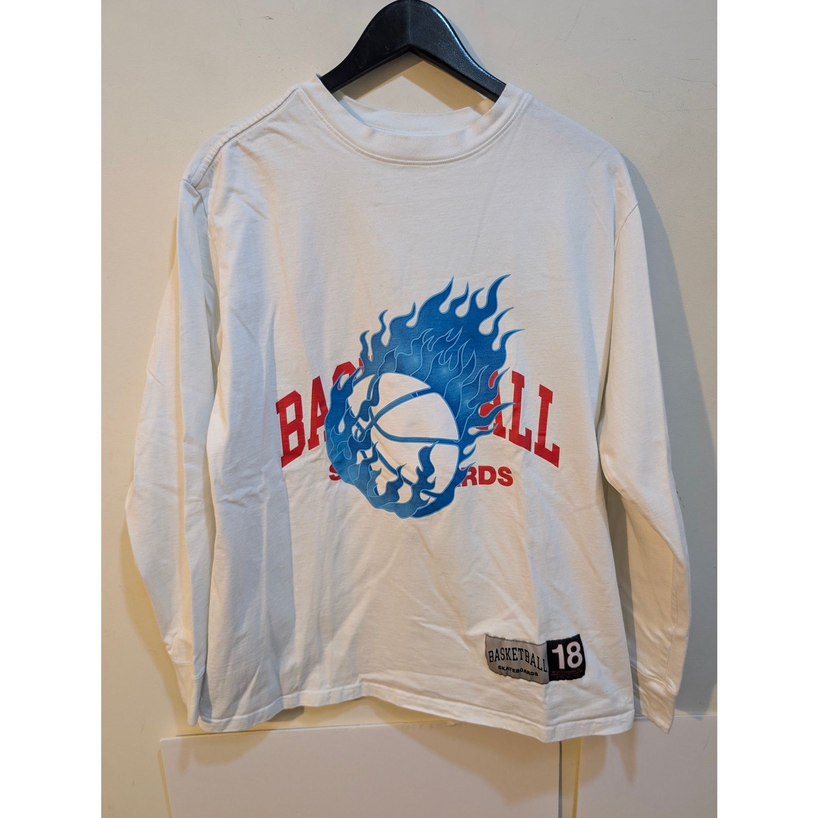 Heron Preston × Pacsun Basketball Skateboards Flaming Basketball NBA Shirt Sz M Size US M / EU 48-50 / 2 - 1 Thumbnail