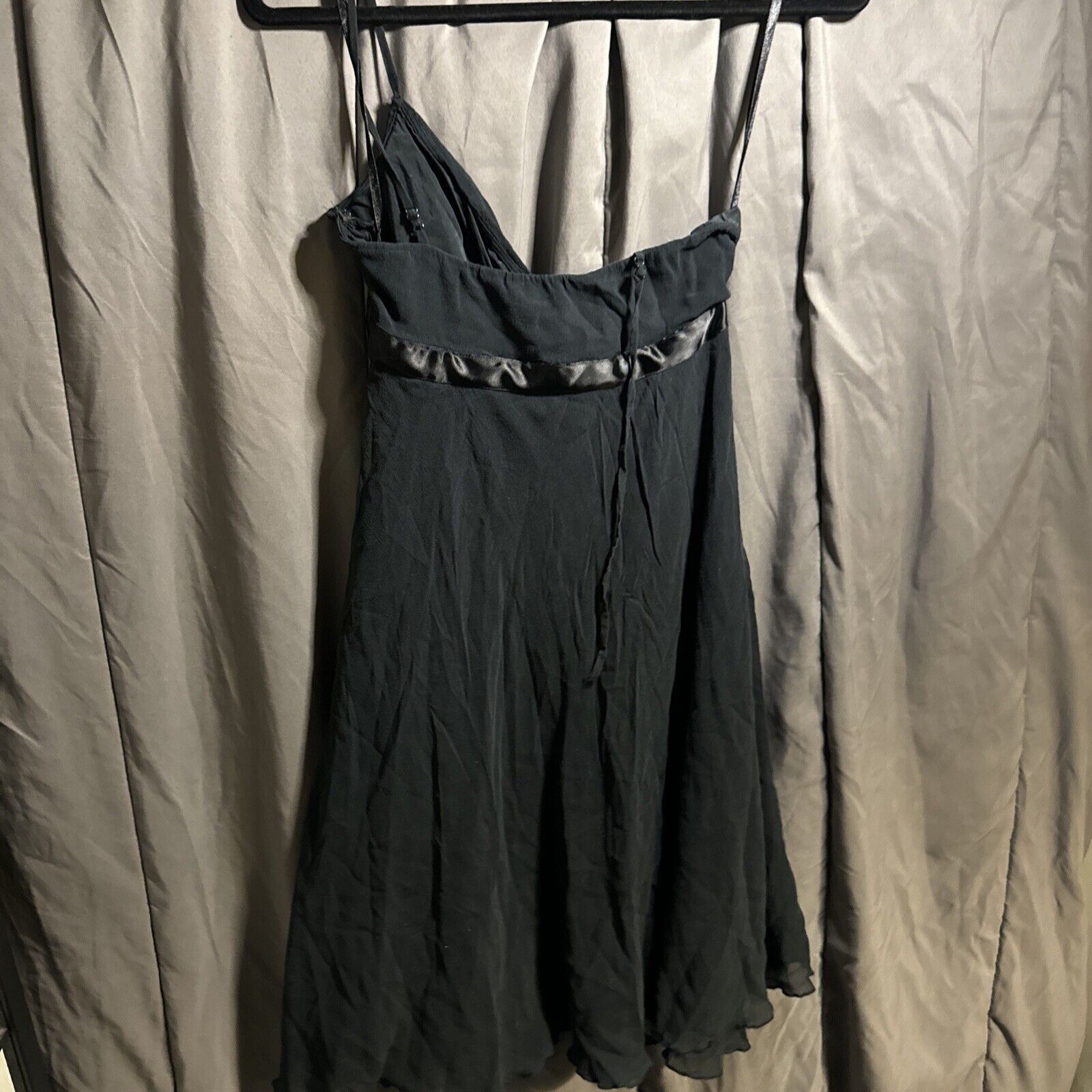 Express Express Women's 100% Silk Dress Sleeveless Size 0 A Line Lin Size XS / US 0-2 / IT 36-38 - 5 Thumbnail