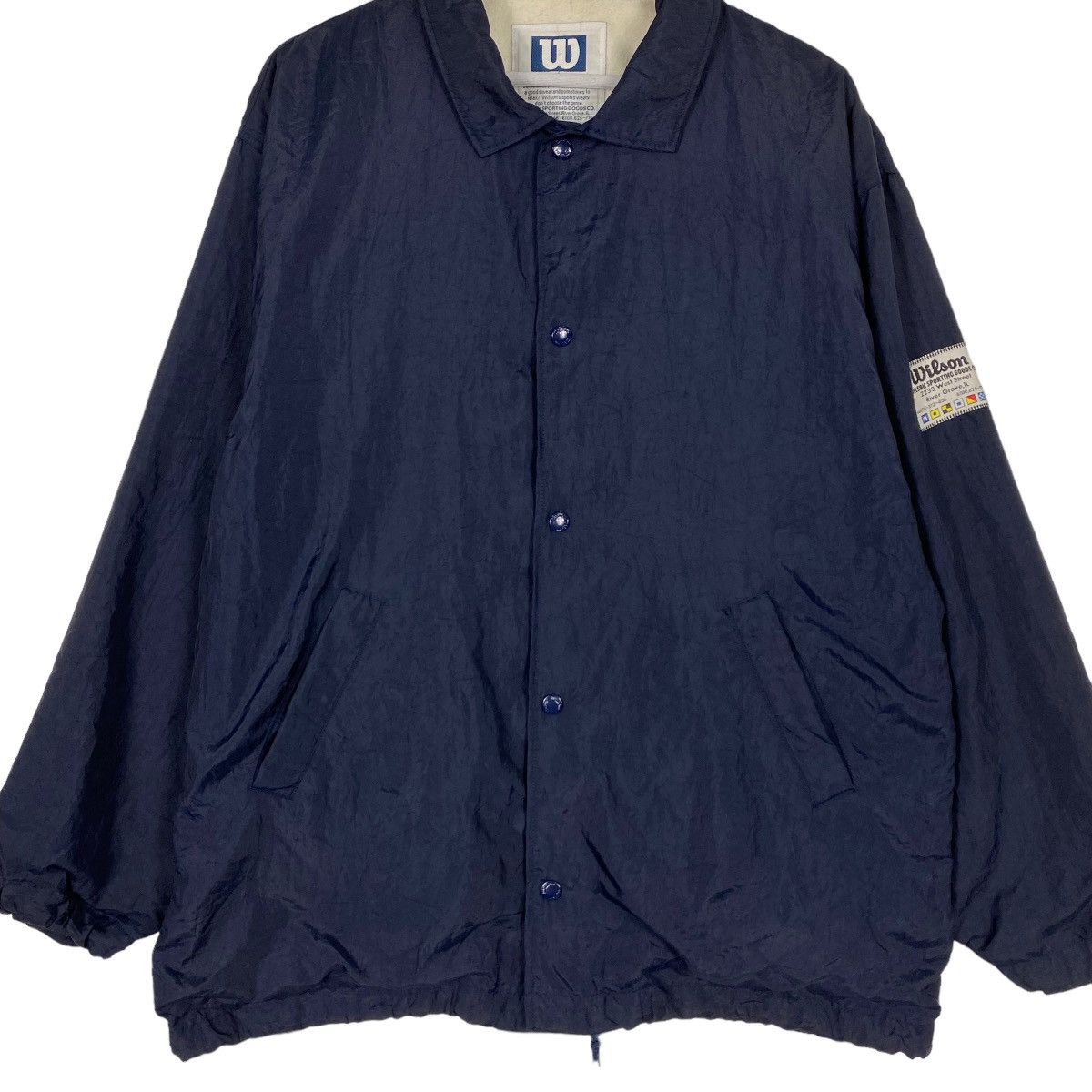 Wilson Vintage 90s Wilson Light Zipper Jacket Size US M / EU 48-50 / 2 - 4 Thumbnail