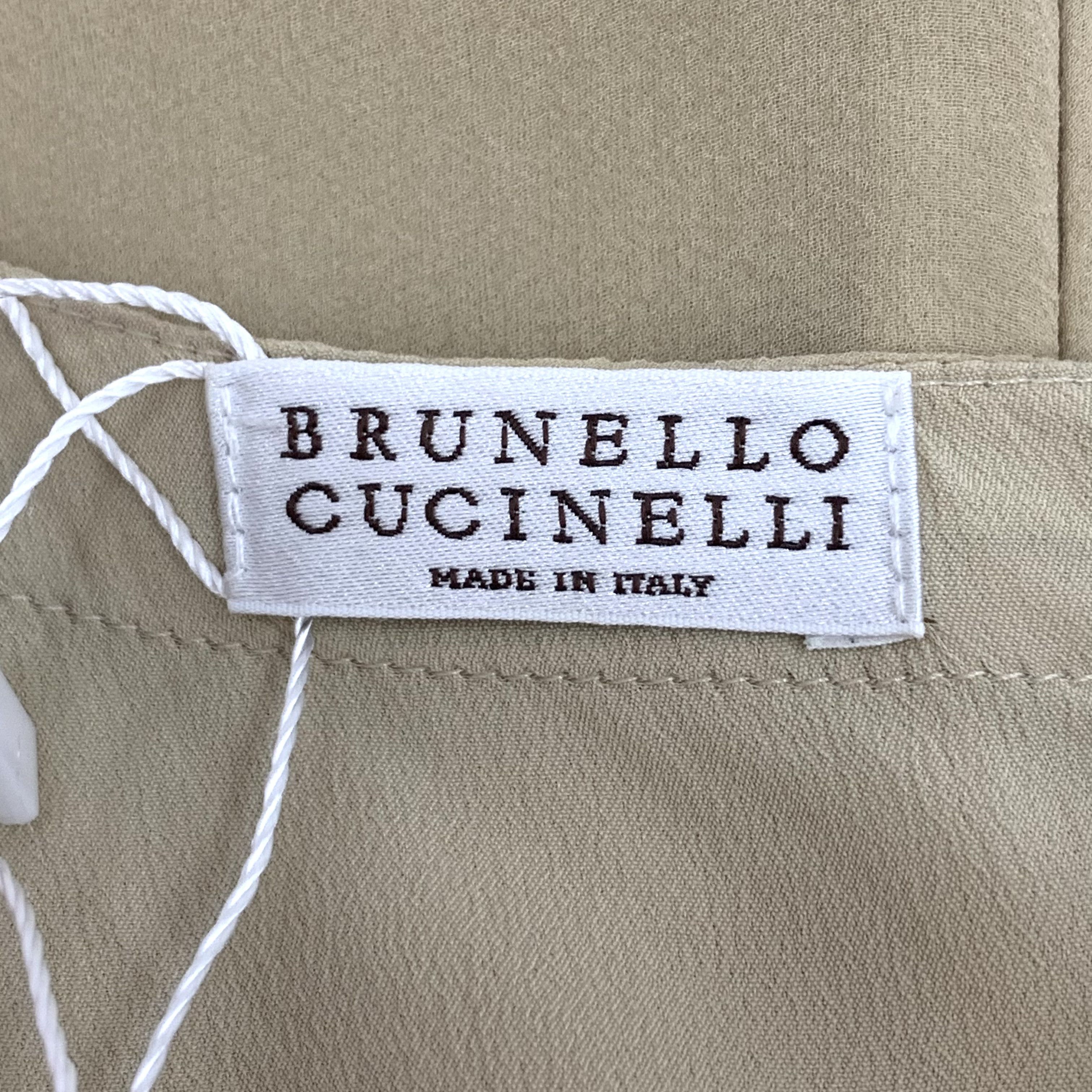 Brunello Cucinelli Brunello Cucinelli Dress Cotton Two-Piece Set (Size M) Size M / US 6-8 / IT 42-44 - 2 Thumbnail