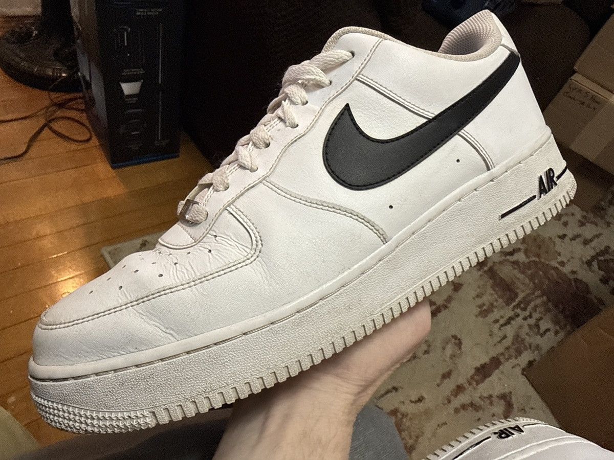 Nike Nike Air Force 1 ‘07 AN20 white/black, size 12, gently used Size US 12 / EU 45 - 7 Thumbnail