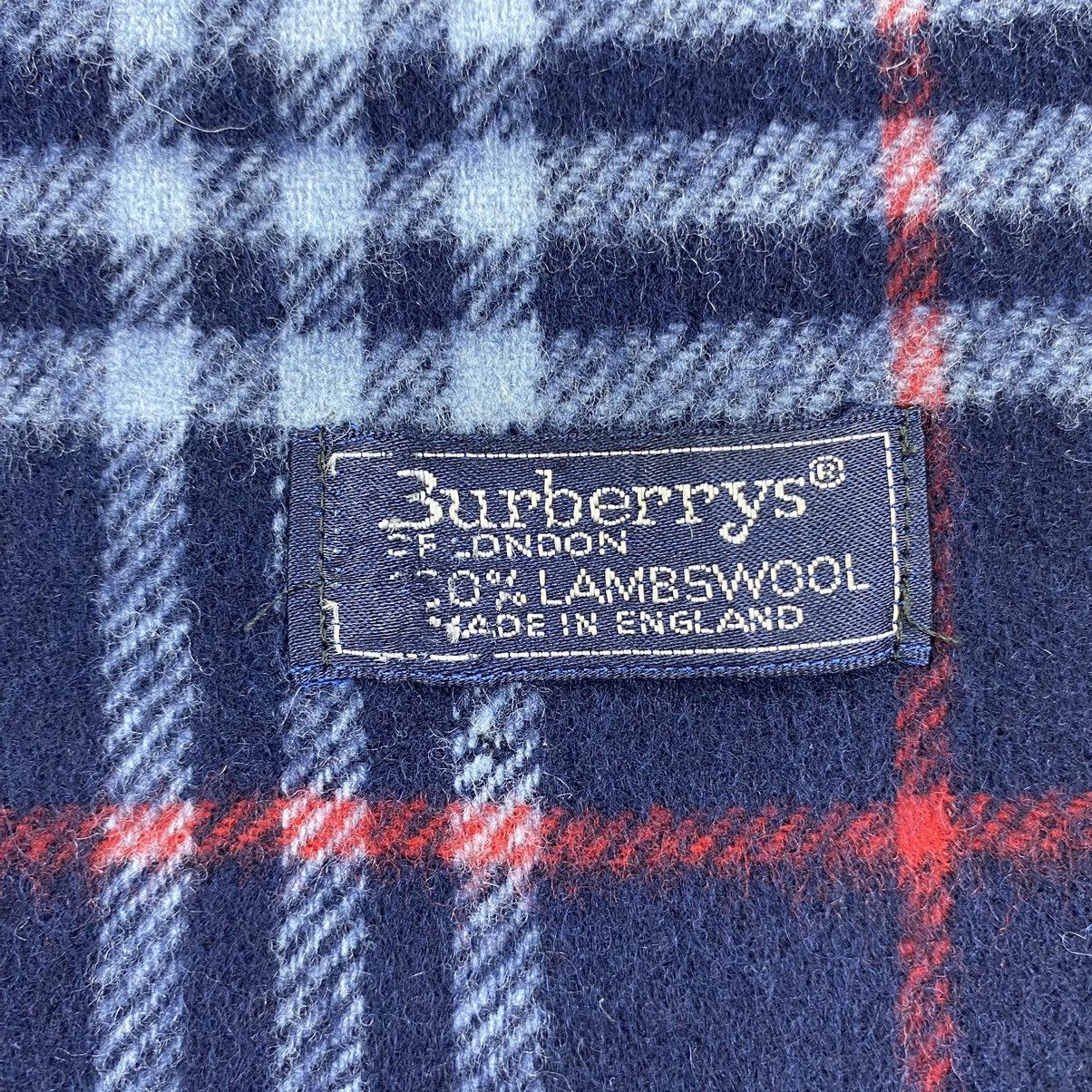 Burberry × Vintage Burberrys Scarf # D300 # Muffler # Neckwear Size ONE SIZE - 2 Thumbnail