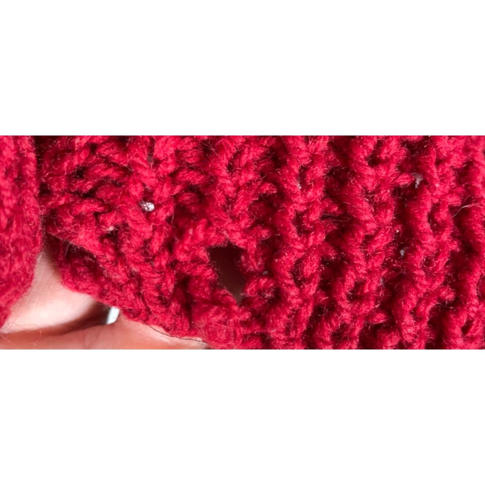 Vintage VINTAGE Unbranded Red Wool Cable Knit Hooded Sweater Women Medium Heavyweight Cardigan Crew Neck Long Sleeve Fall Winter Mens? Size M / US 6-8 / IT 42-44 - 4 Thumbnail