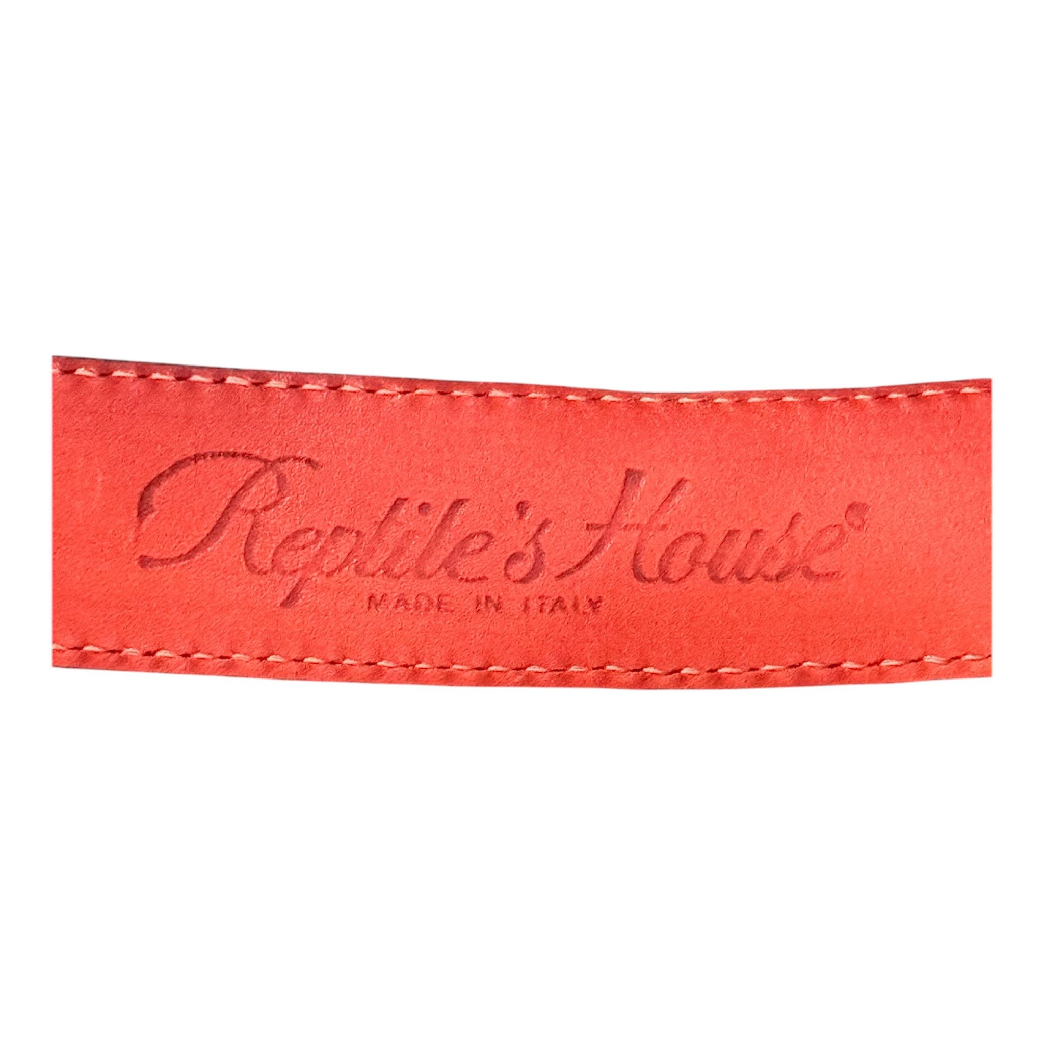 Other Reptile's house italy python snake natural leather Size ONE SIZE - 7 Thumbnail