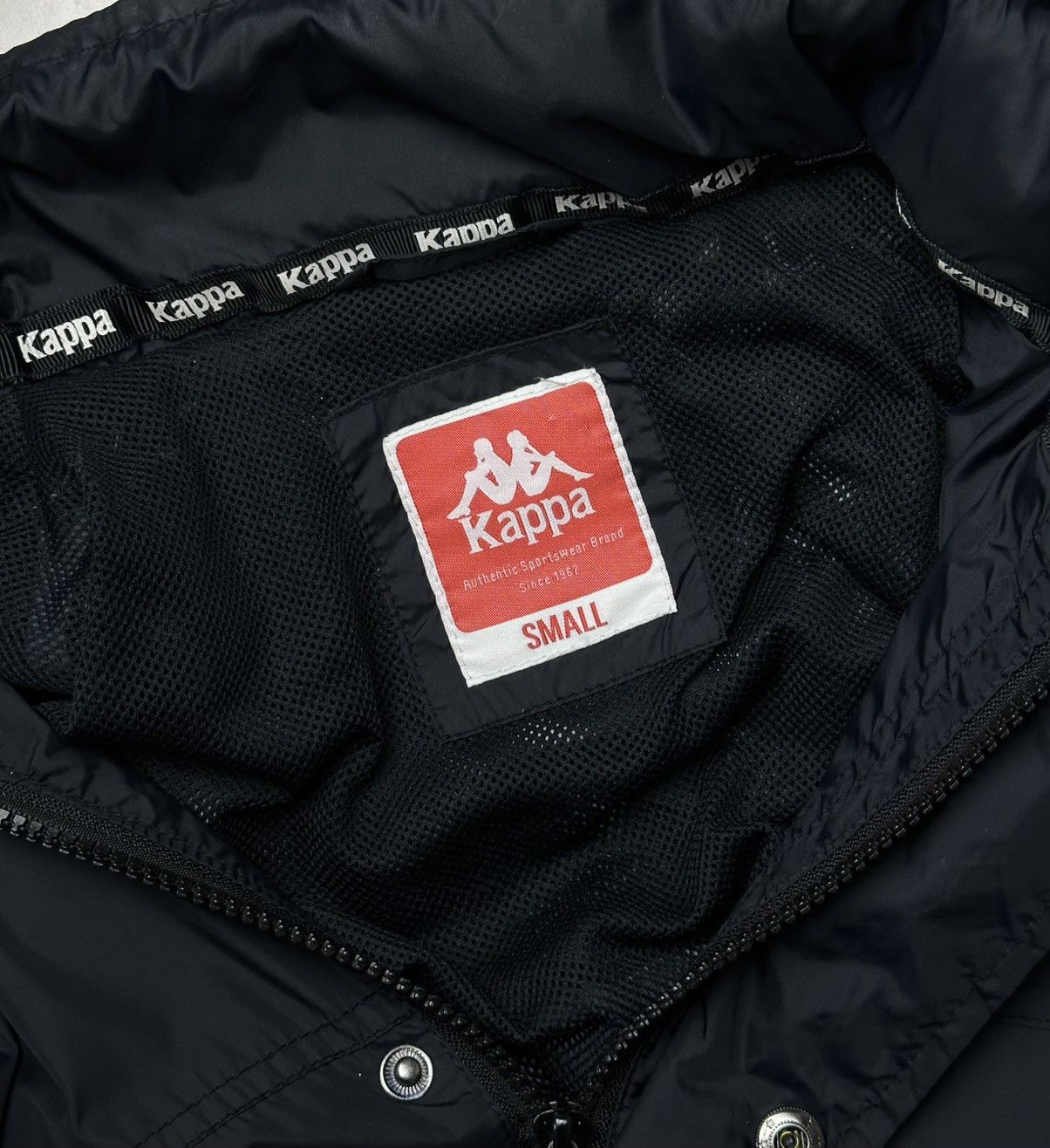 Kappa Kappa Men’s Jacket Full Zip Size S Excellent Condition Black Size US S / EU 44-46 / 1 - 6 Thumbnail