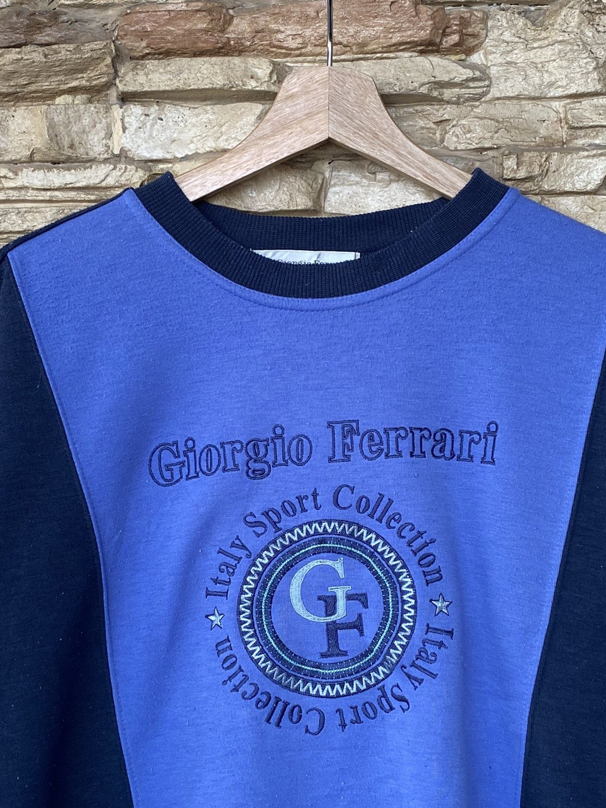 Vintage Vintage 90s Giorgio Ferrari Sweatshirt Size US M / EU 48-50 / 2 - 4 Thumbnail