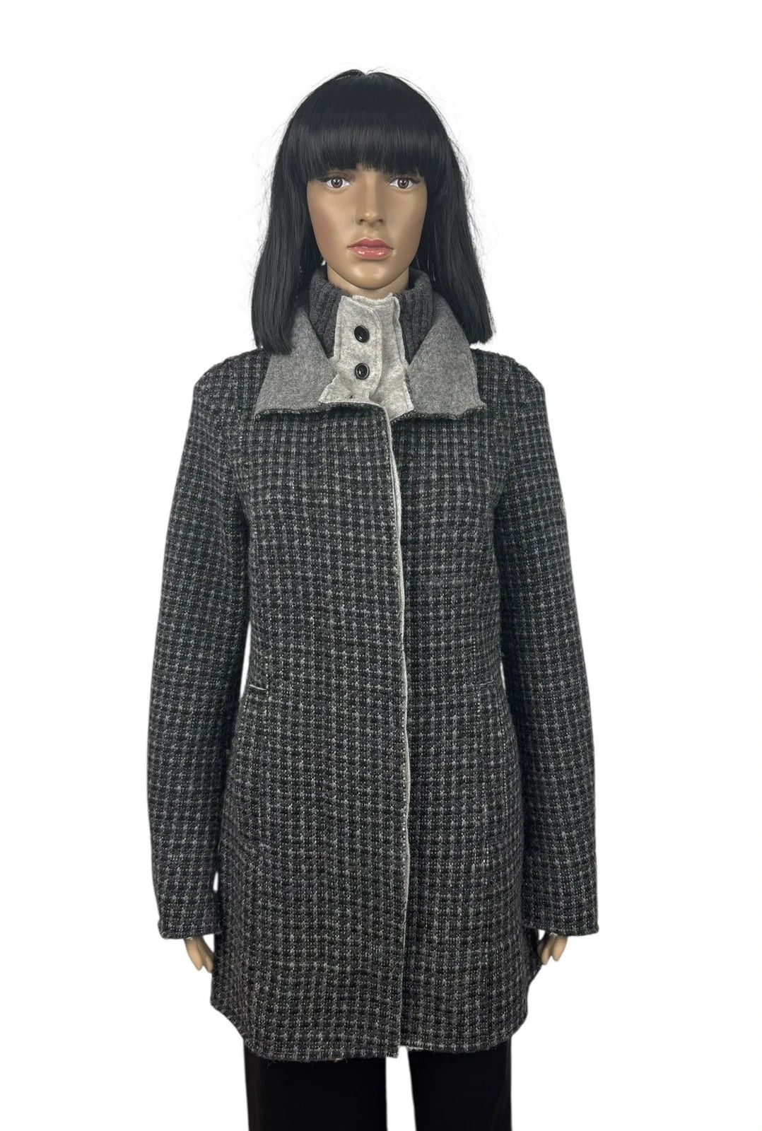Other Swiss Chriss Wool Knit Coat size 46 Size L / US 10 / IT 46 - 1 Thumbnail