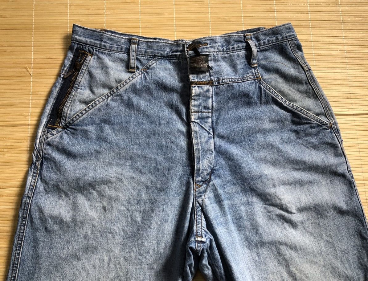 Marithe + Francois Girbaud Vintage Marithé & Francois Girbaud baggy jeans distressed Size US 33 - 3 Thumbnail