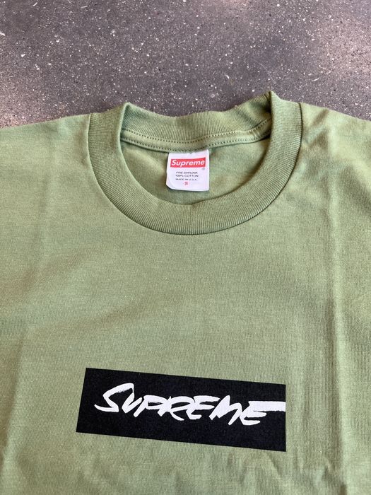 Supreme Supreme Futura Box Logo Tee Moss Size Small | Grailed