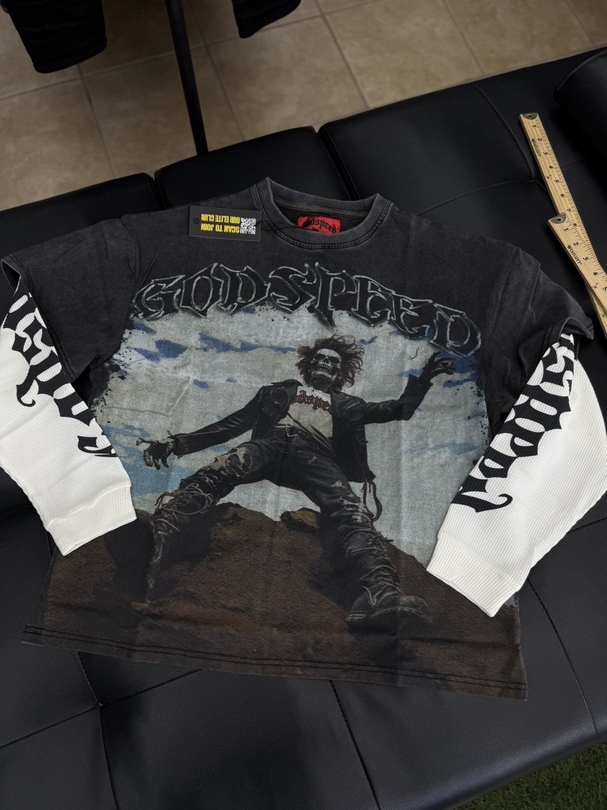 Godspeed Godspeed Long Sleeve Thermal Tee Shirt Size S (NEW) Size US S / EU 44-46 / 1 - 1 Thumbnail