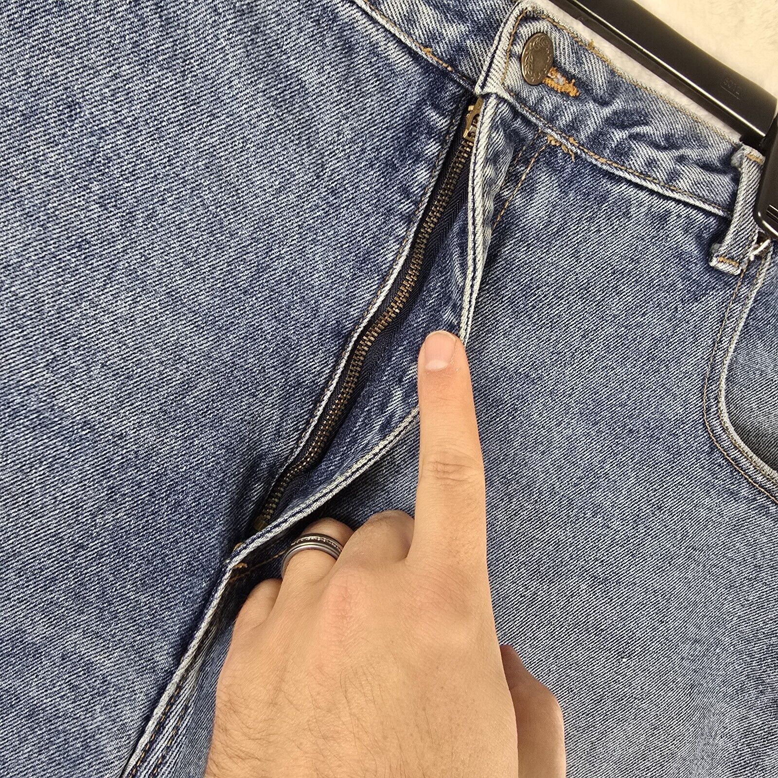 Other Vintage SAGA Made In USA Jeans Size 44 Baggy Skater 42x32 Size US 44 / EU 60 - 14 Thumbnail