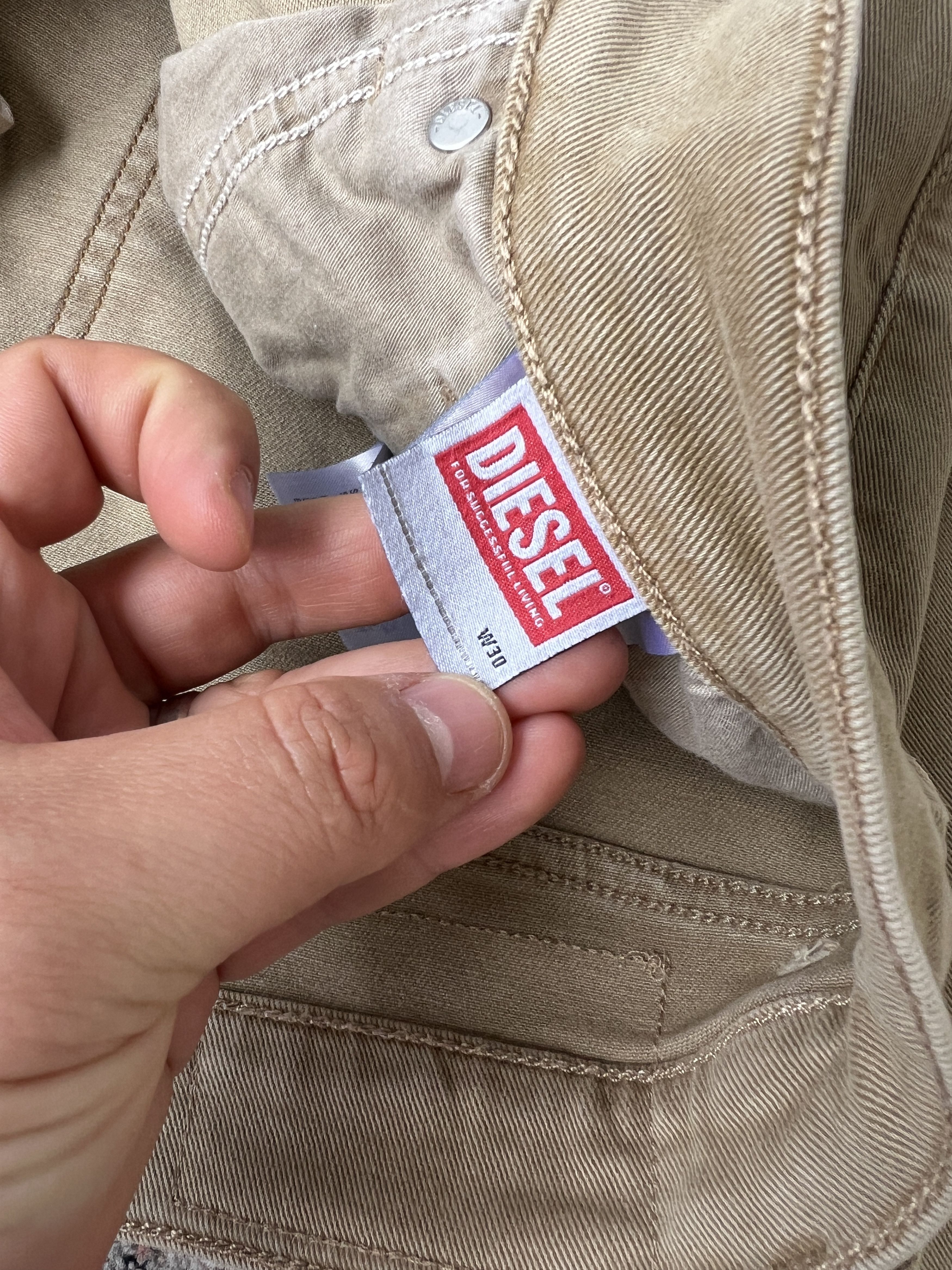 Diesel Diesel D-Strukt Jeans Size US 30 / EU 46 - 7 Thumbnail