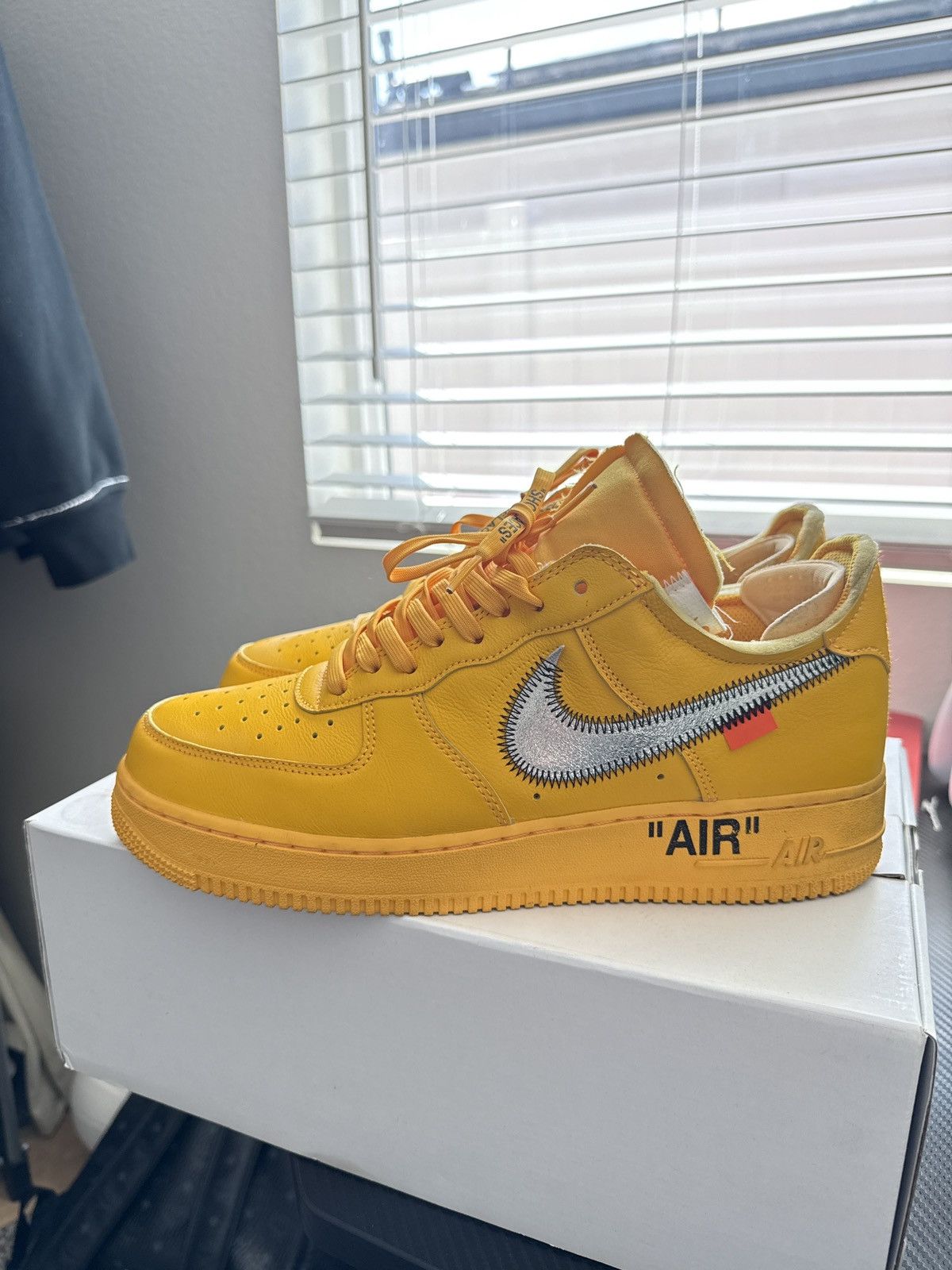 Nike × Off-White Offwhite airforce lemonade Size US 10 / EU 43 - 7 Thumbnail