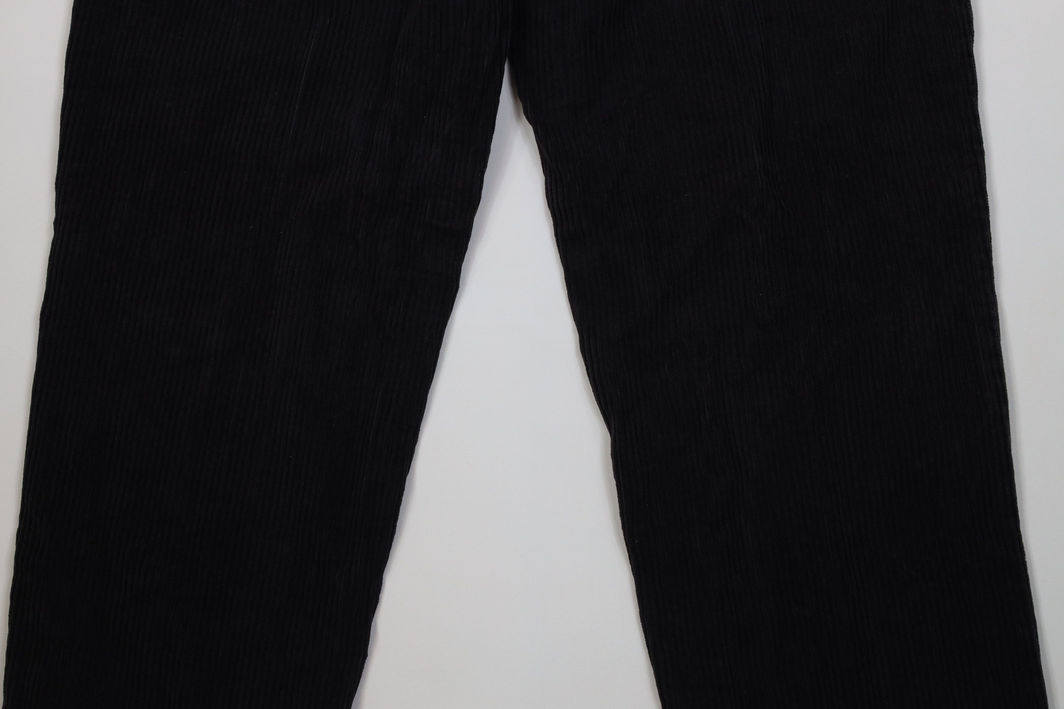 Vintage Vintage 90s Streetwear Wide Leg Corduroy Chino Pants Gray Size US 34 / EU 50 - 10 Thumbnail