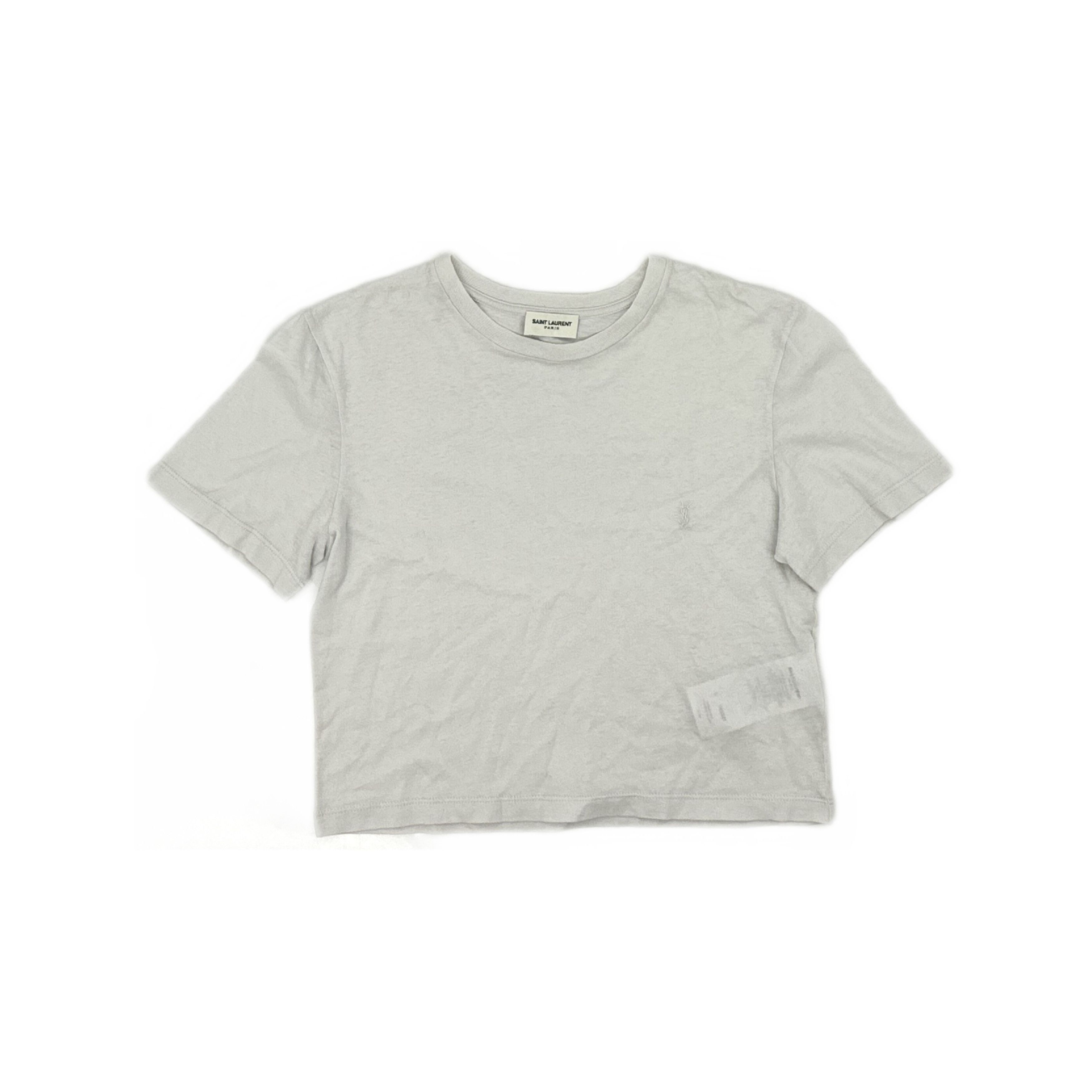 Saint Laurent Paris Saint Laurent Logo Crewneck T-Shirt Size S Size US S / EU 44-46 / 1 - 1 Thumbnail
