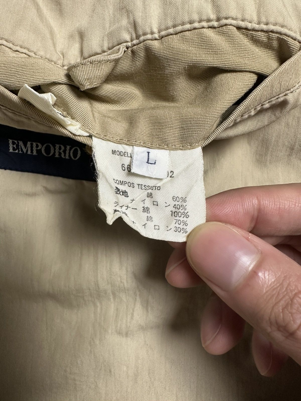Emporio Armani 90s Jumbo Ballistic Hooded Parka Size US XL / EU 56 / 4 - 10 Thumbnail