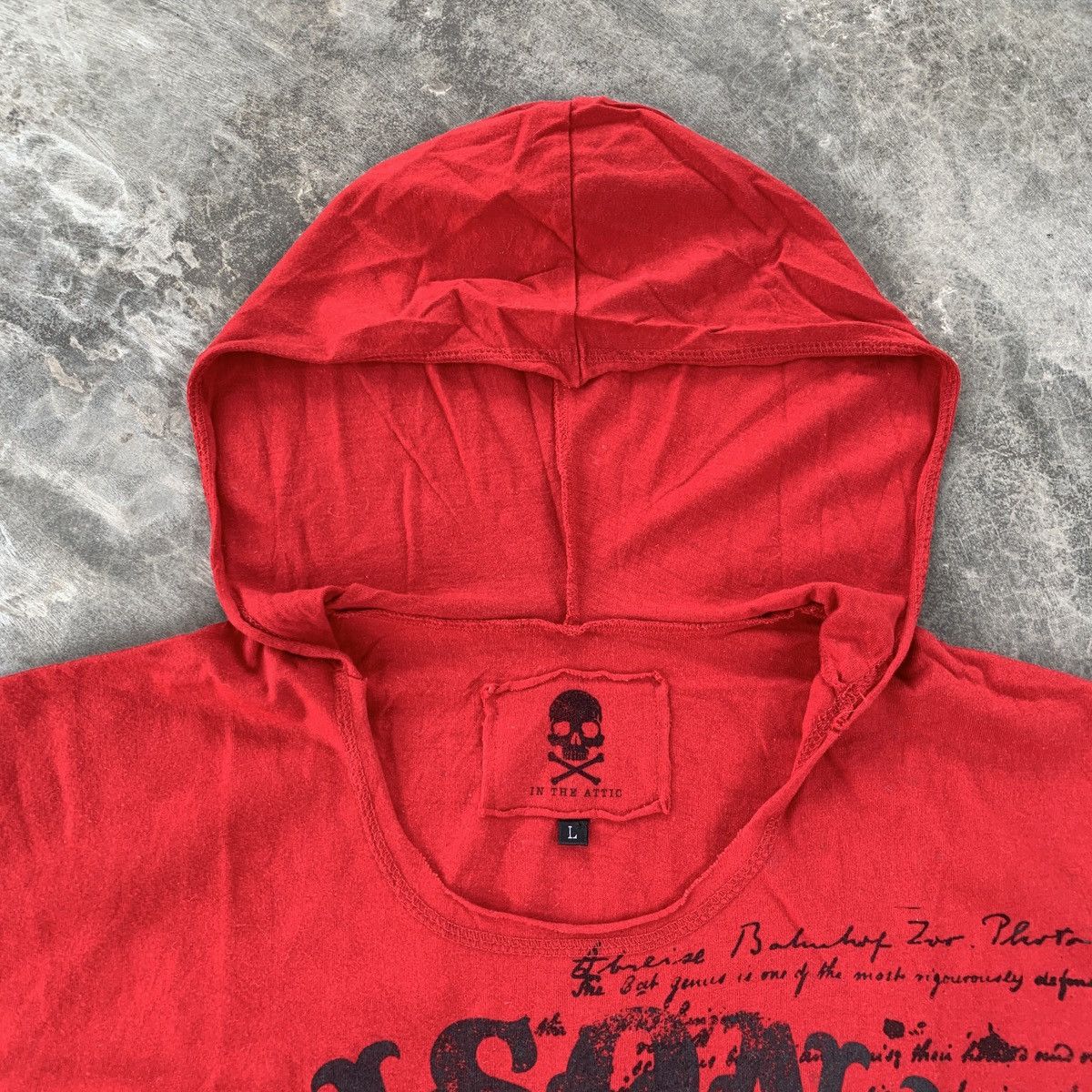 Japanese Brand In The Attic Prisoner of Society Punk LGB Hooded Tshirt Size US L / EU 52-54 / 3 - 5 Thumbnail