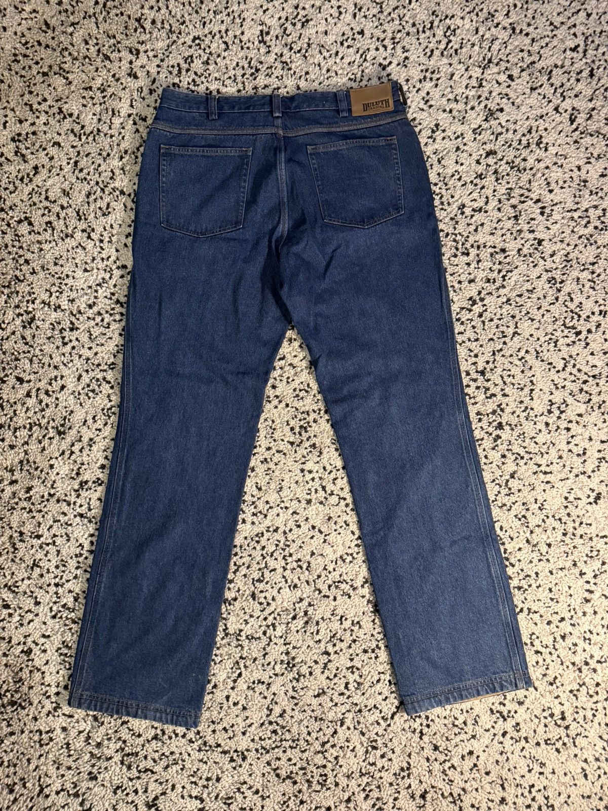 Vintage Baggy Blue Streetwear Jeans Y2K - Duluth Trading Co Size US 36 / EU 52 - 2 Thumbnail
