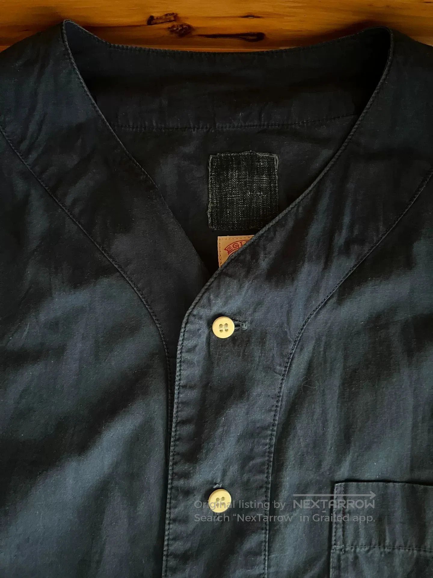 Visvim visvim ict free edge shirt baseball collar. Size US M / EU 48-50 / 2 - 9 Thumbnail