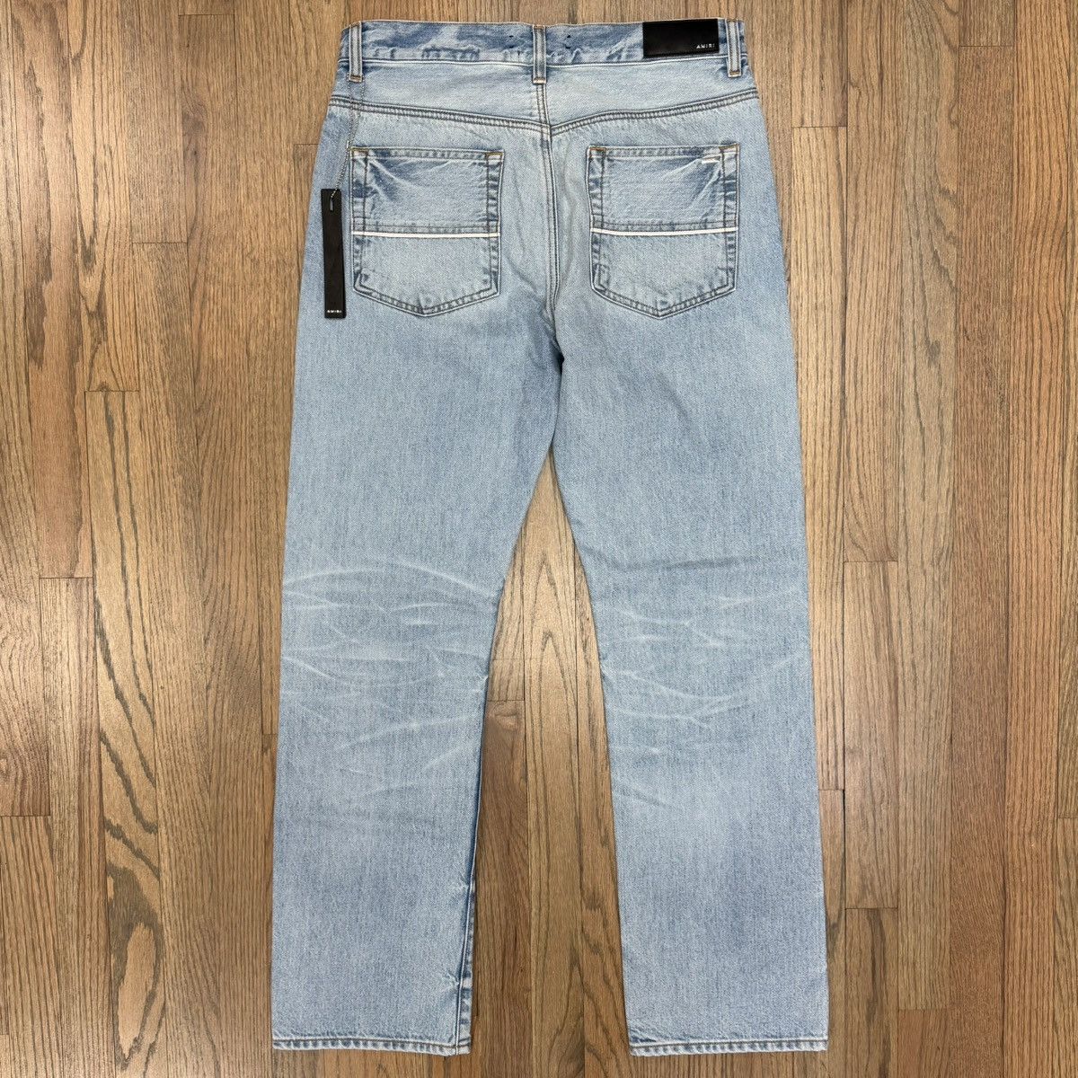 Amiri Amiri Japanese Selvedge Straight Jeans Perfect Indigo Size US 30 / EU 46 - 4 Thumbnail