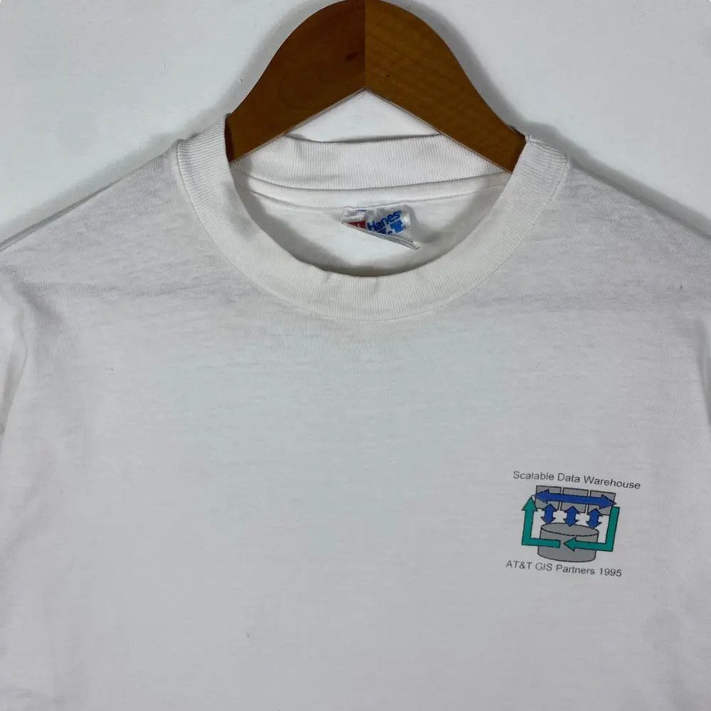 Arts & Science Vintage 90's AT&T GIS Partners Scalable Data Warehouse Tee Size US L / EU 52-54 / 3 - 2 Thumbnail