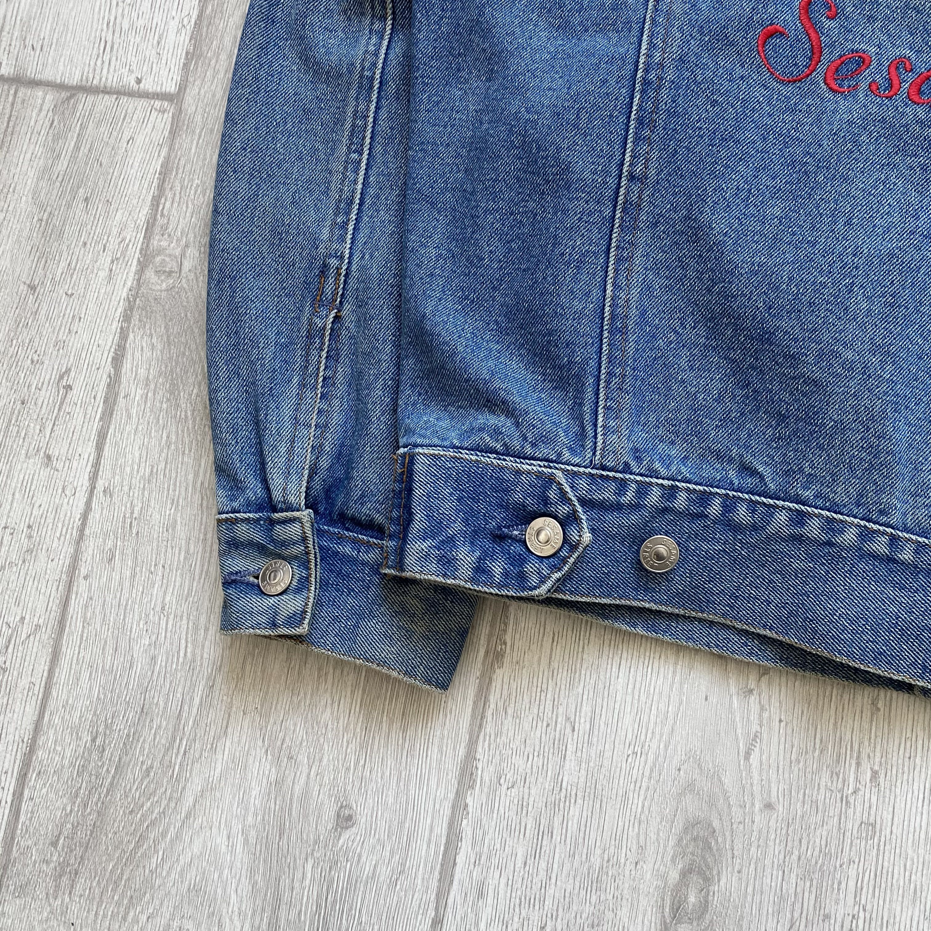 Disney Crazy Vintage 90s Sesame street Denim Jacket Disney Anima Size US M / EU 48-50 / 2 - 3 Thumbnail
