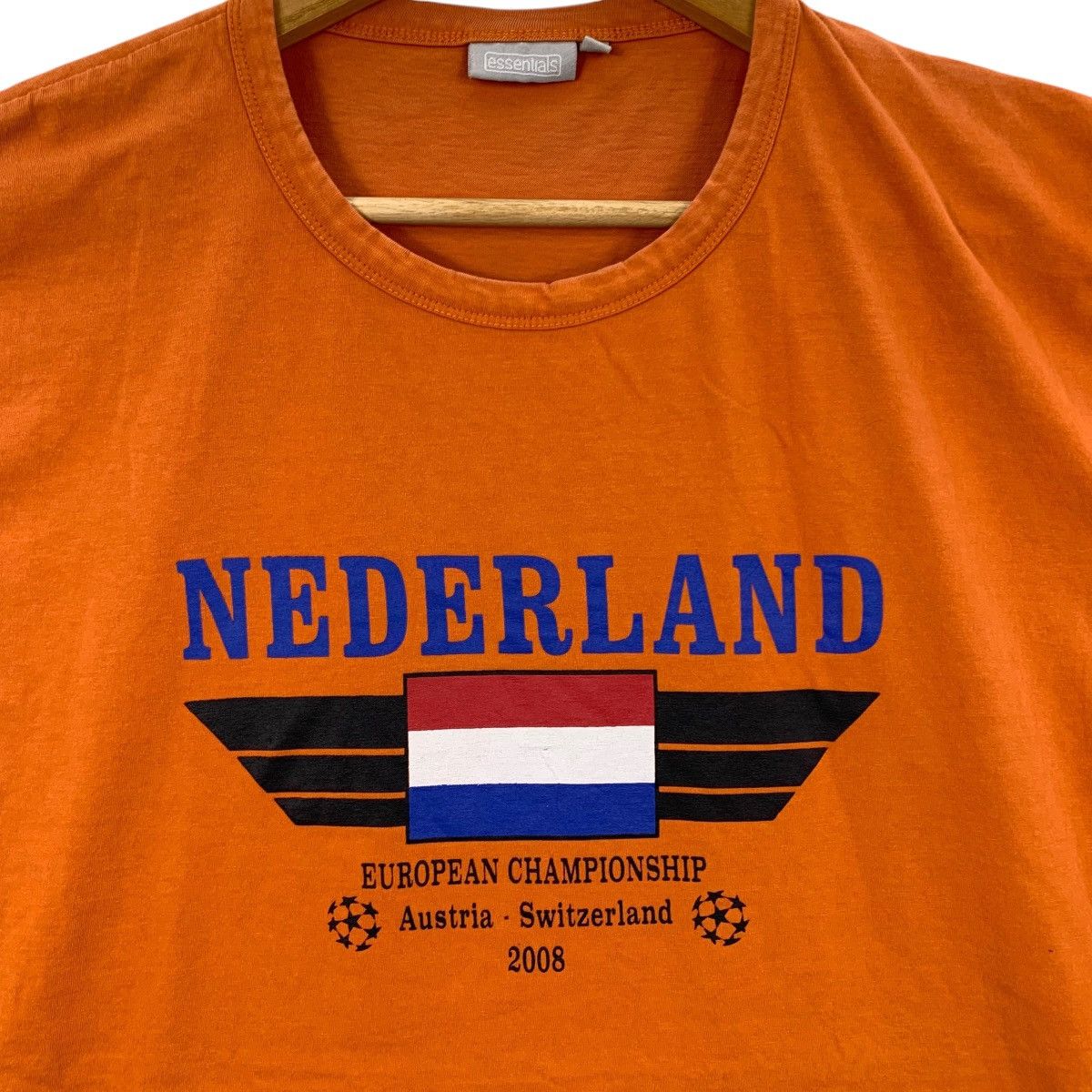 Vintage Vintage NEDERLAND EUROPEAN CHAMPIONSHIP Austria Tshirt Size US XXL / EU 58 / 5 - 3 Thumbnail