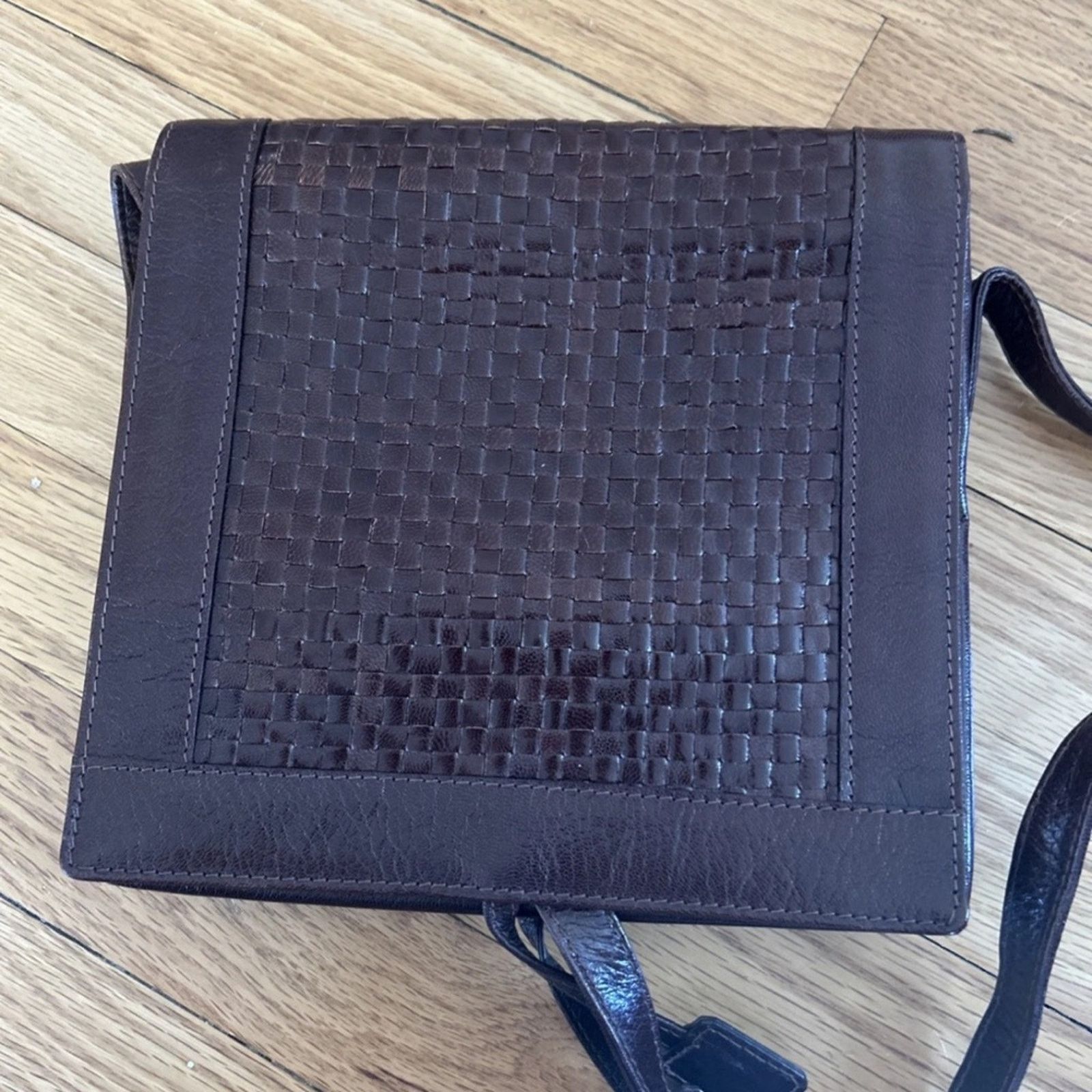 Fendi Fendi Brown Woven Leather Bag Size ONE SIZE - 12 Thumbnail