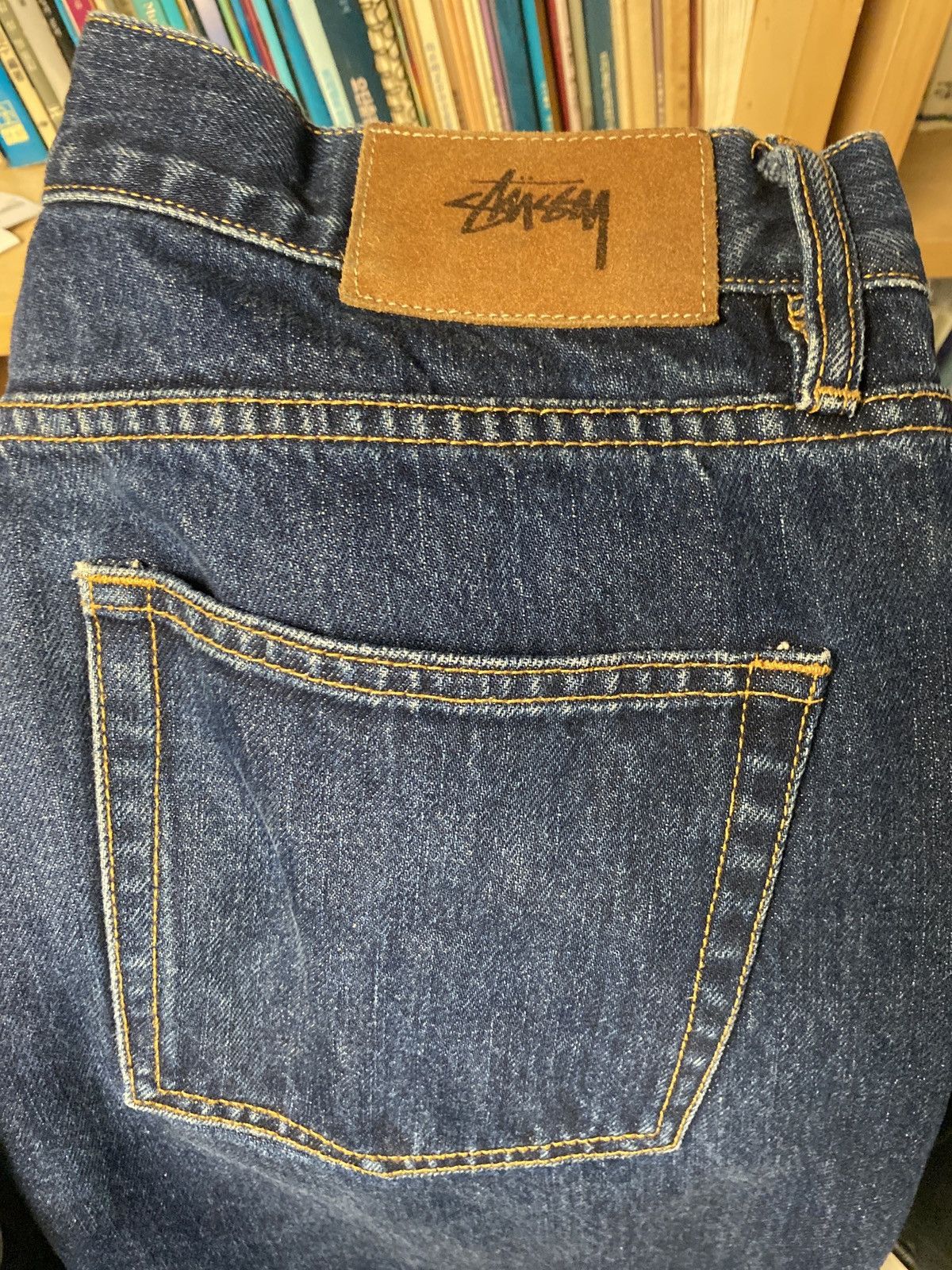Stussy Stussy ‘Big Ol Jean’ Dark Indigo Denim Size US 32 / EU 48 - 7 Thumbnail