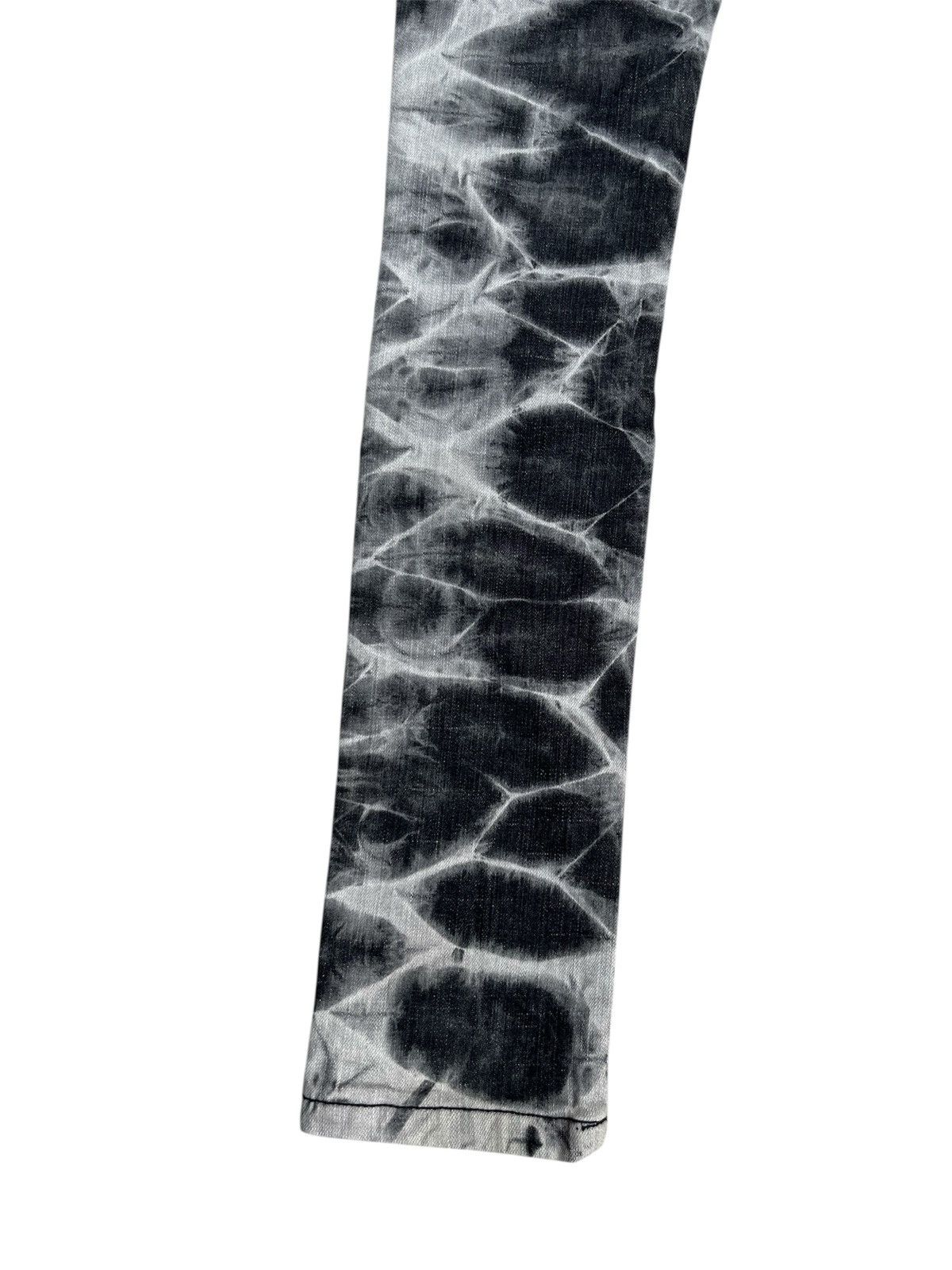 Hysteric Glamour RHU Punk Bondage Acid Wash Scretchable Slim Jeans Size US 26 / EU 42 - 13 Thumbnail
