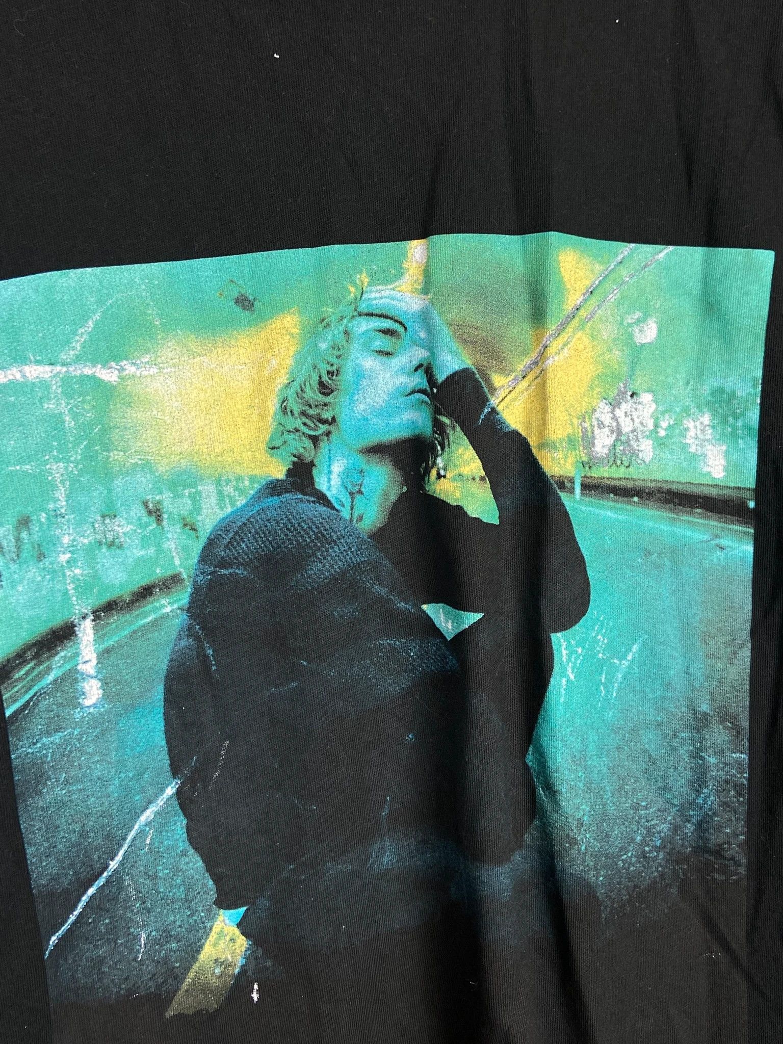 Justin Bieber Koszulka Justin Bieber czarna XL tour vintage tee Size US XL / EU 56 / 4 - 3 Thumbnail