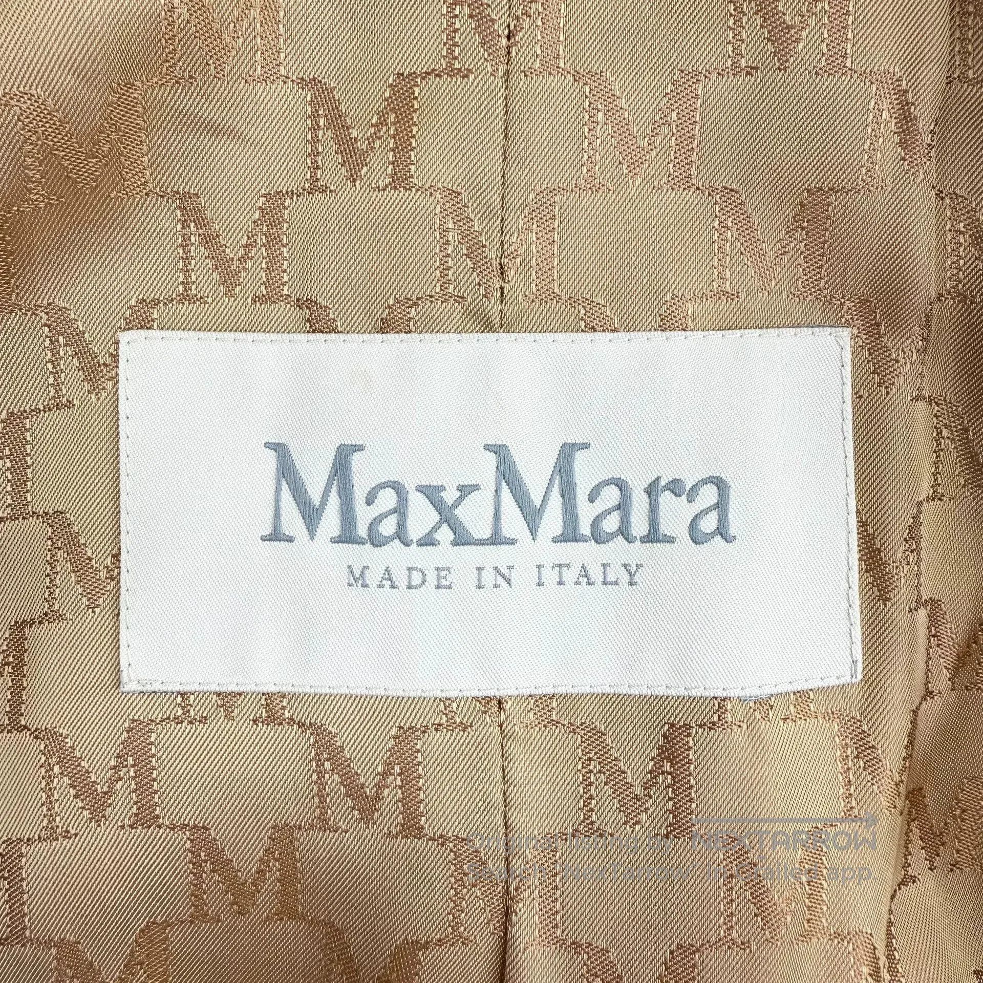 Other MaxMara 101801 Camel Wool Cashmere Coat. Size US L / EU 52-54 / 3 - 3 Thumbnail
