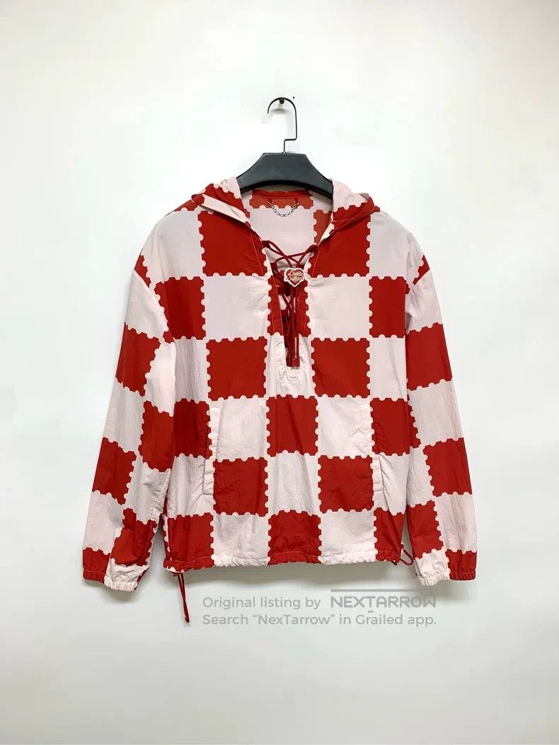 Louis Vuitton Louis Vuitton White and Red Chessboard Dash jacket Size US S / EU 44-46 / 1 - 1 Thumbnail