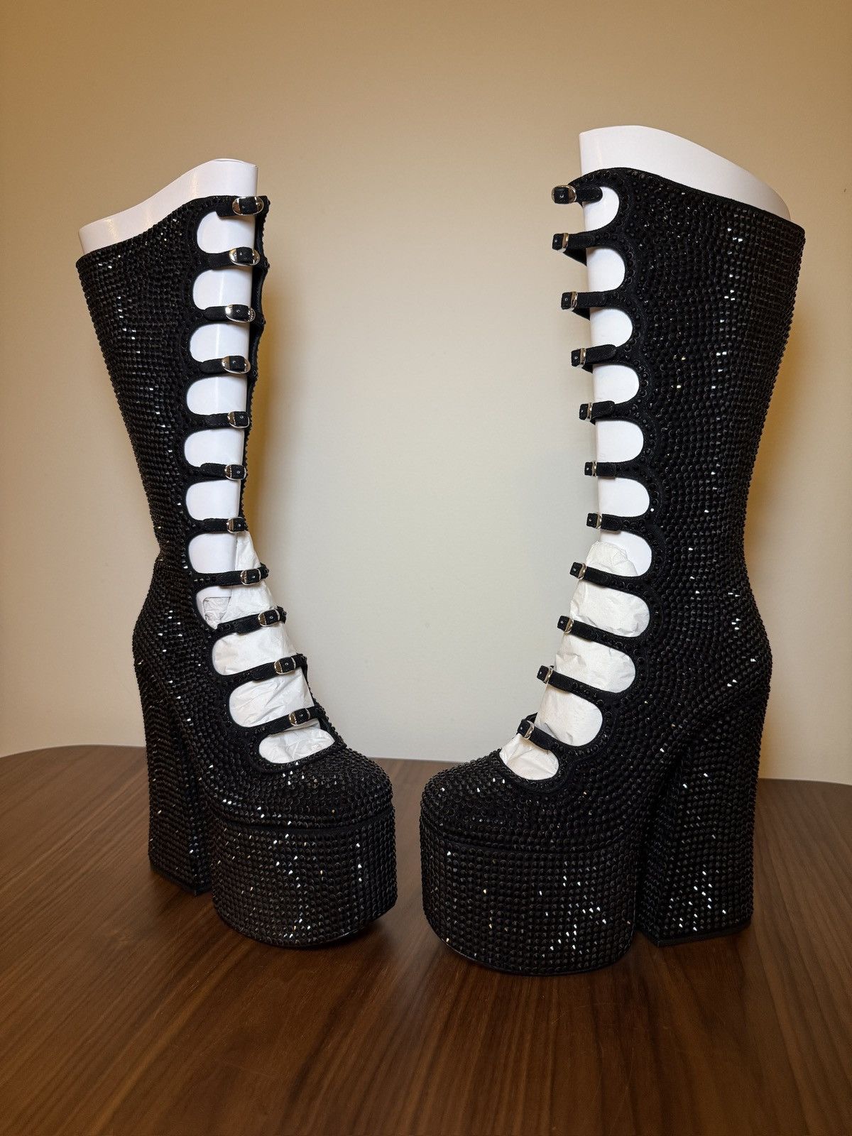 Marc Jacobs Marc Jacob’s Rhinestone Kiki Boots Women’s EU 6/US 6 Size US 6 / IT 36 - 23 Thumbnail